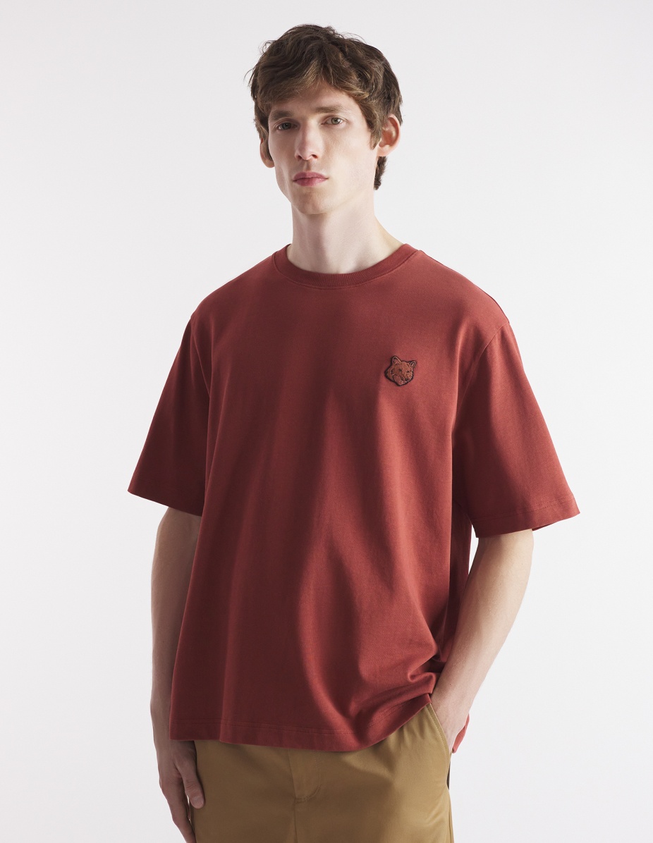 BOLD FOX HEAD PATCH OVERSIZE TEE SHIRT - 3