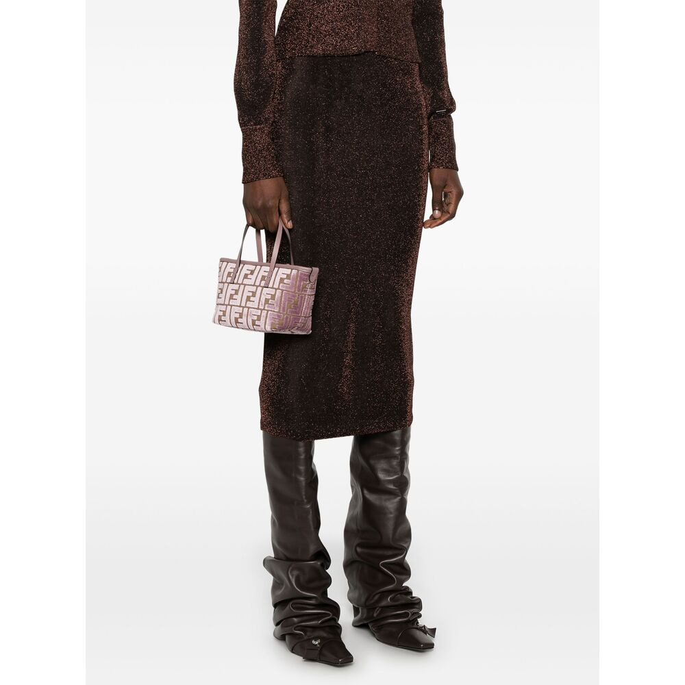 Fendi Purple Tote Bags Women - 3