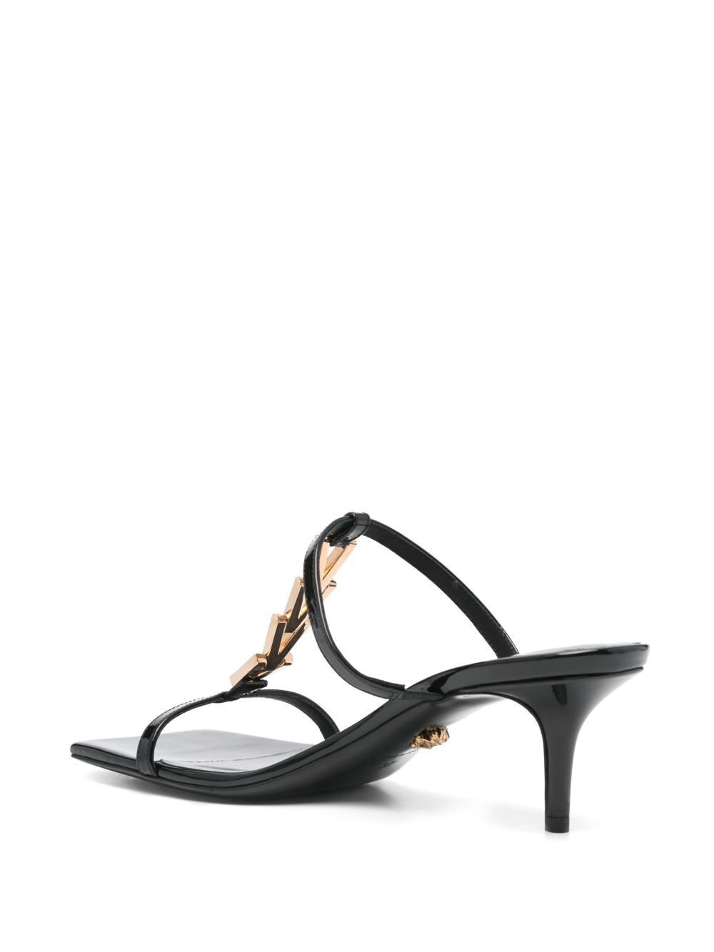 60mm leather sandals - 3