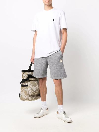 Golden Goose star-print track shorts outlook