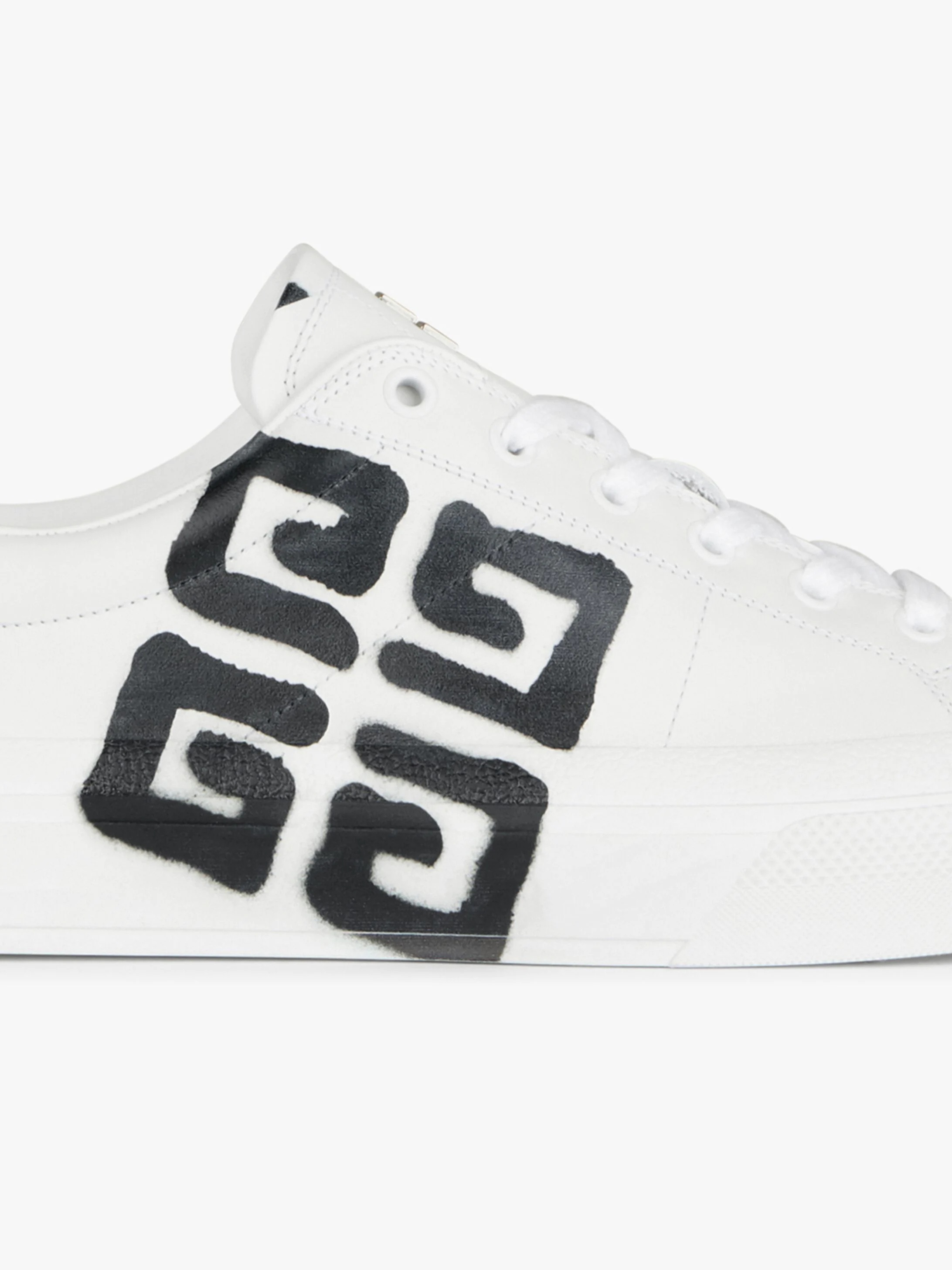 SNEAKERS CITY SPORT IN LEATHER WITH TAG EFFECT 4G PRINT - 6