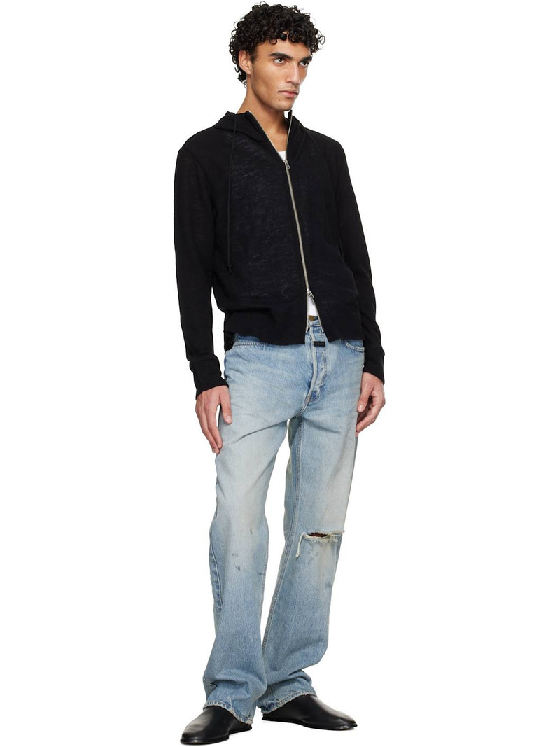 Fear of God Blue Straight 5 Pocket Jeans outlook