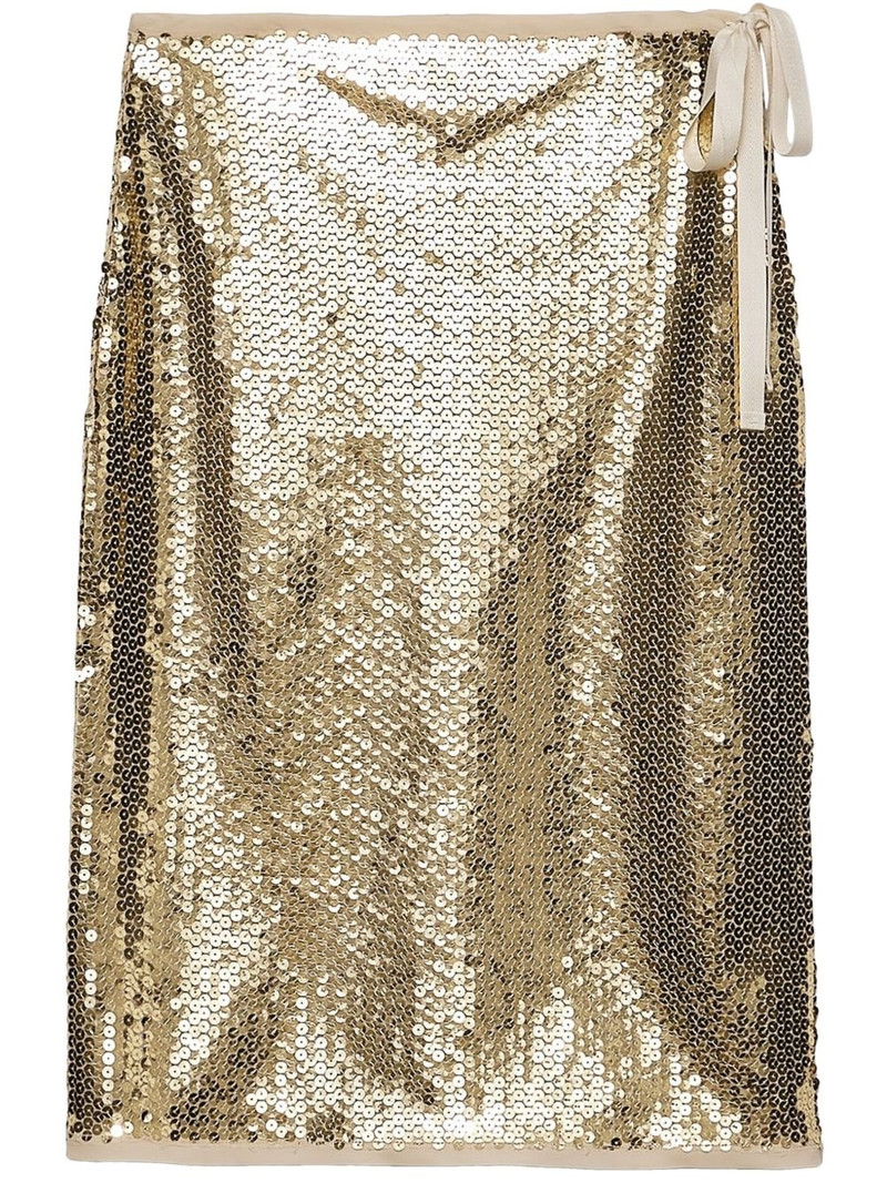 sequinned skirt 1