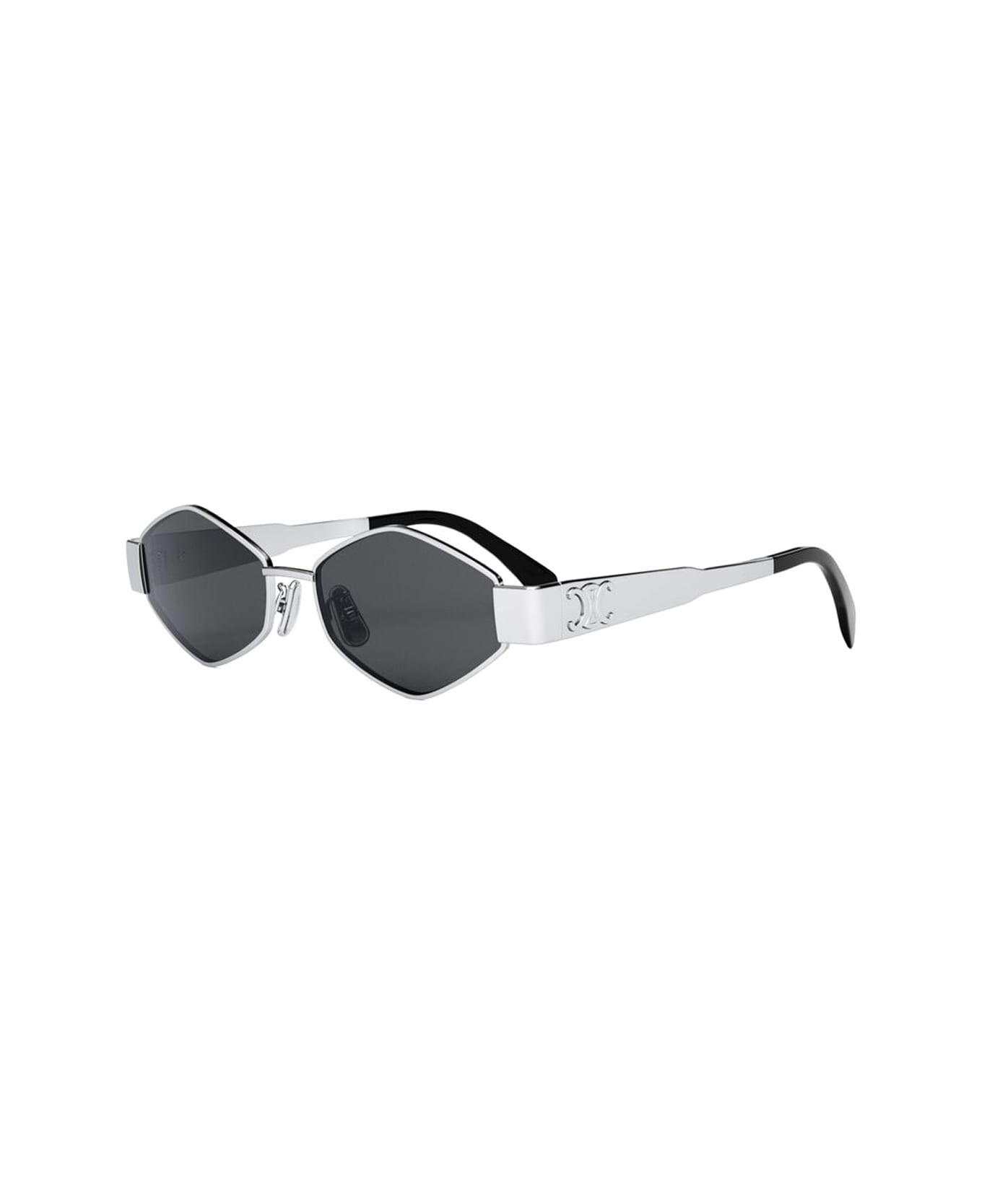 Cl40254u 16a Metal Triomphe 16a Silver Sunglasses - 2