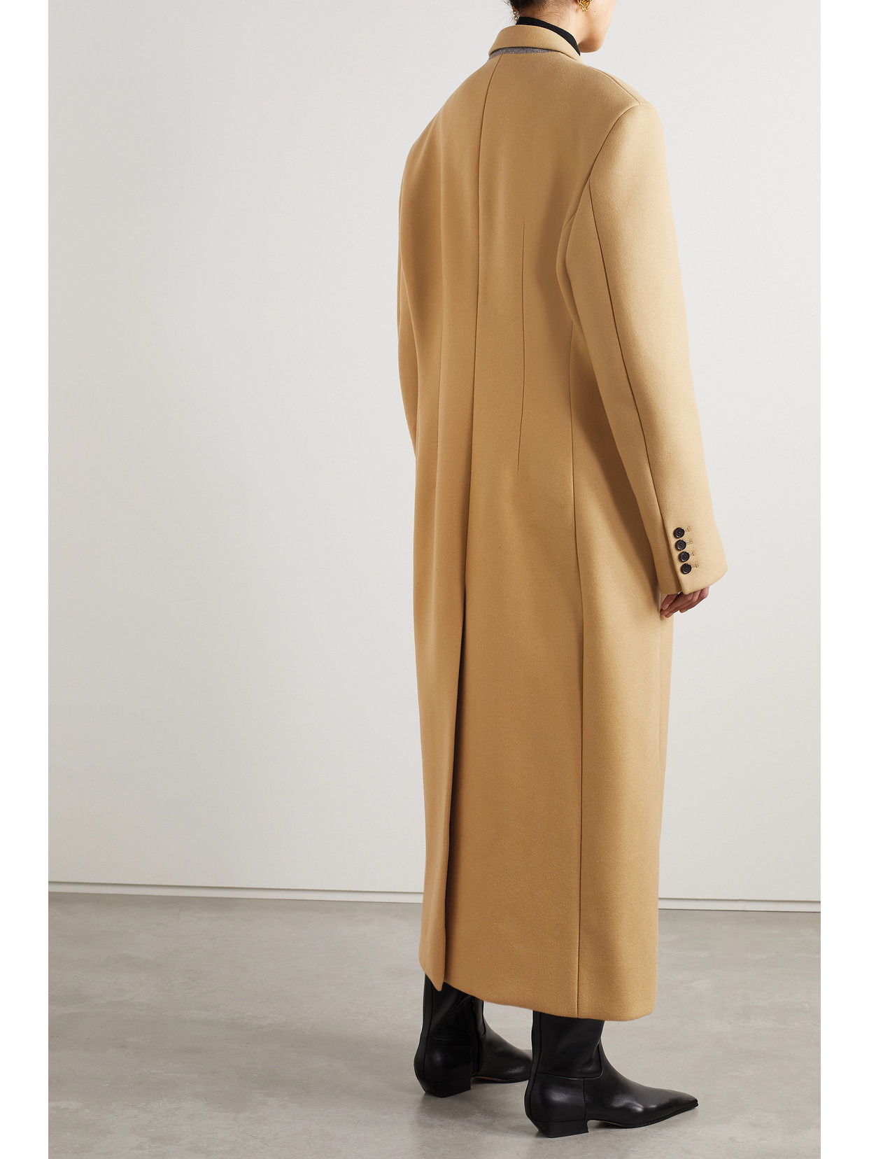 Bontin Wool-blend Felt Coat - 3