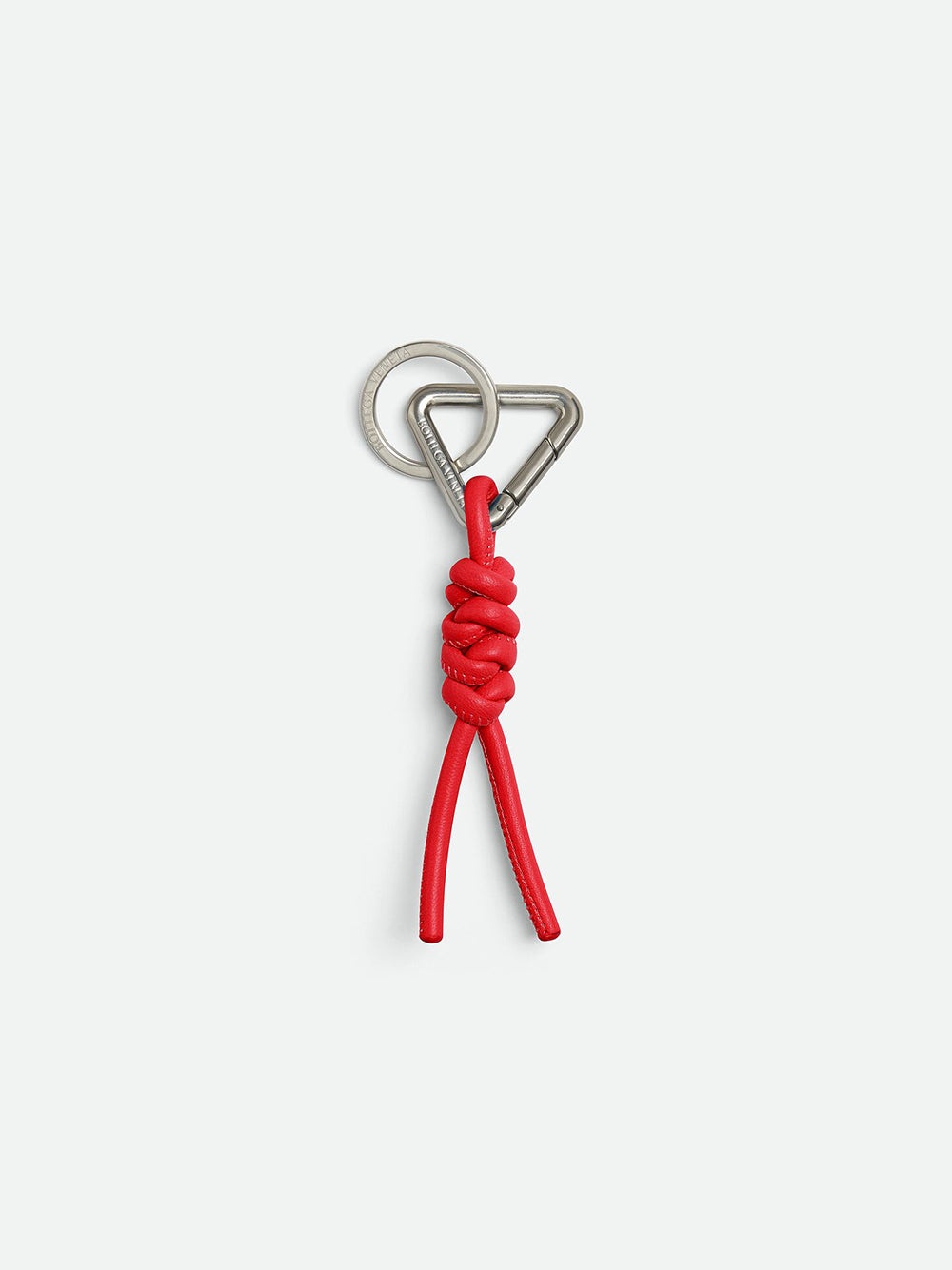 BOTTEGA VENETA LEATHER KEYCHAIN CHARM - 1