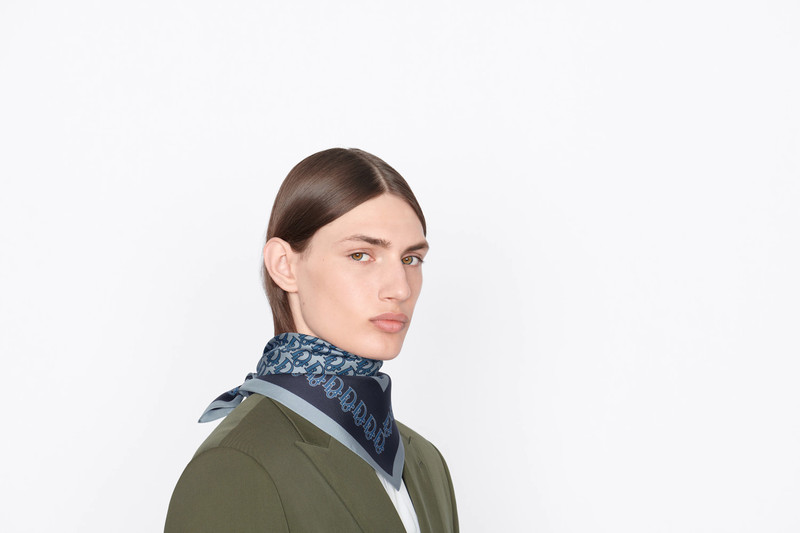Dior Oblique Patchwork Bandana 4