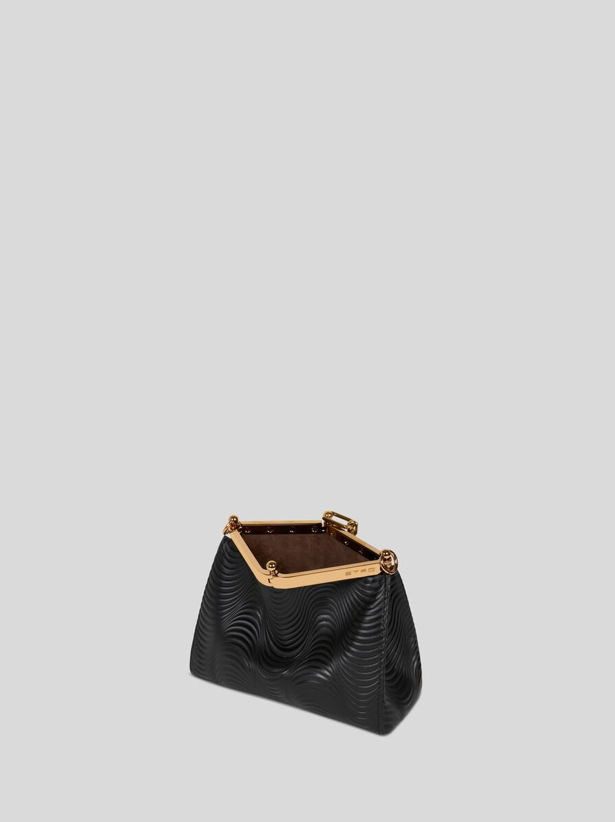 SMALL VELA BAG WITH WAVY MOTIF - 4