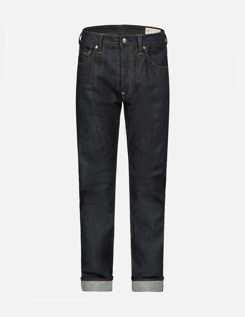 EAGLE-PATTERN DAICOCK EMBROIDERY SLIM-FIT JEANS #2010 1