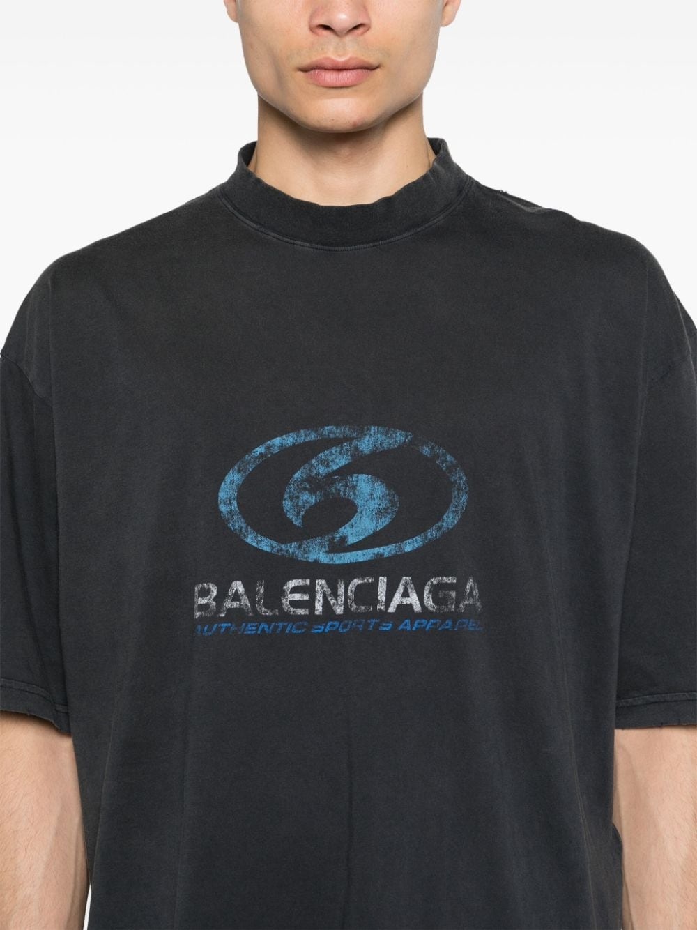 Surfer logo-print cotton T-shirt - 6