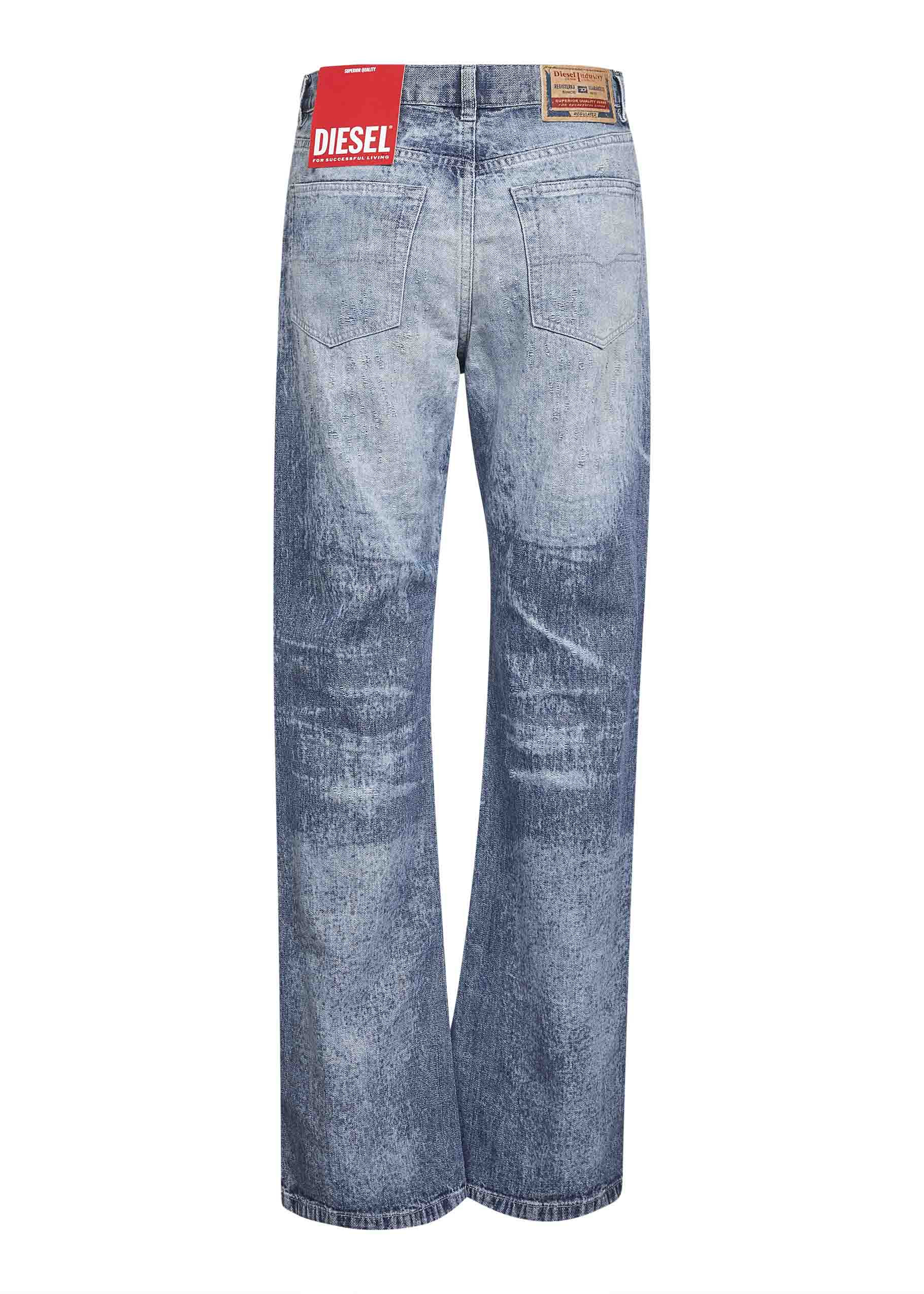 Light blue Regular Jeans 1971 D-Sent 068ty - 2