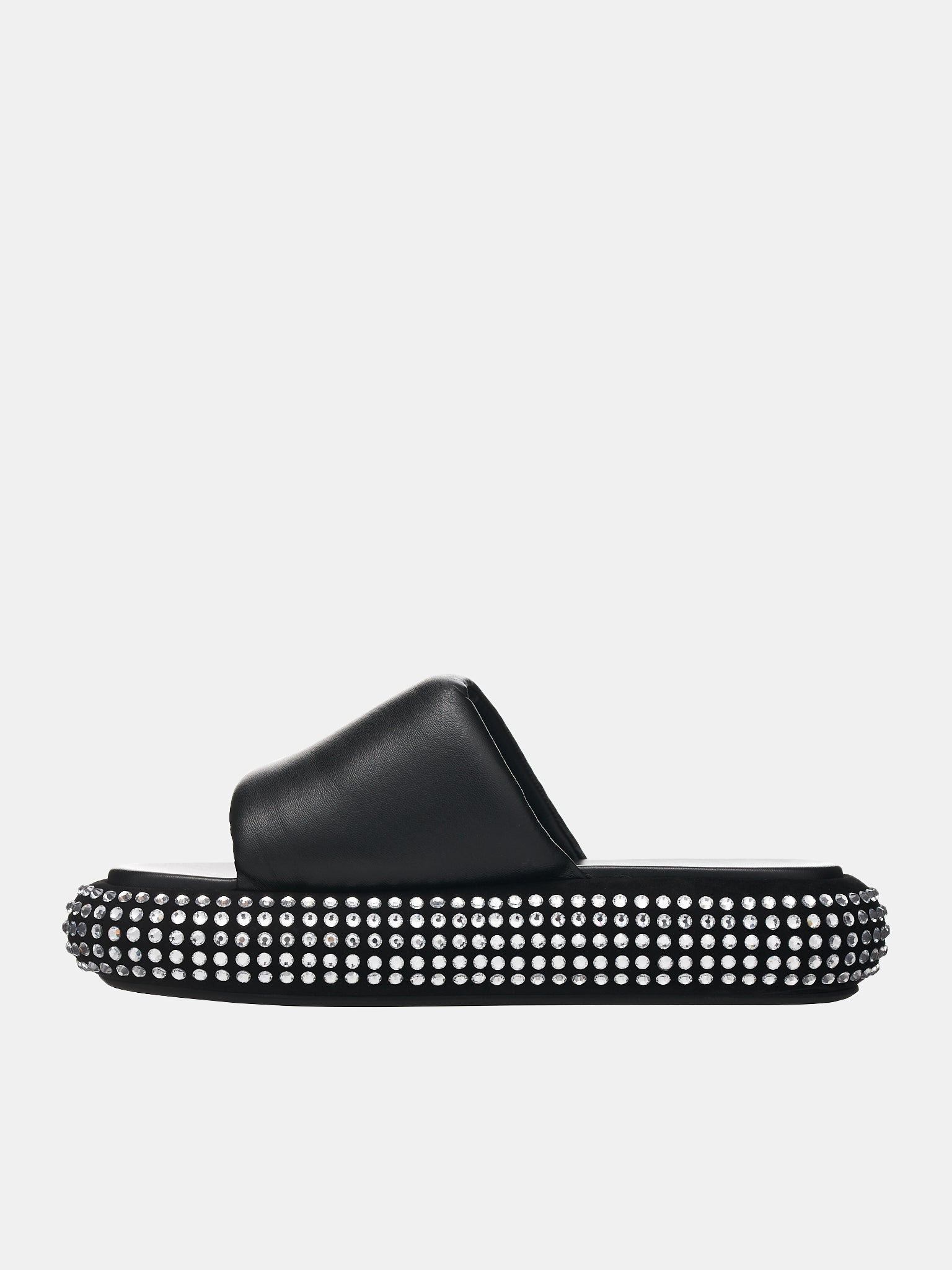 Crystal Bumper Platform Sandals - 3