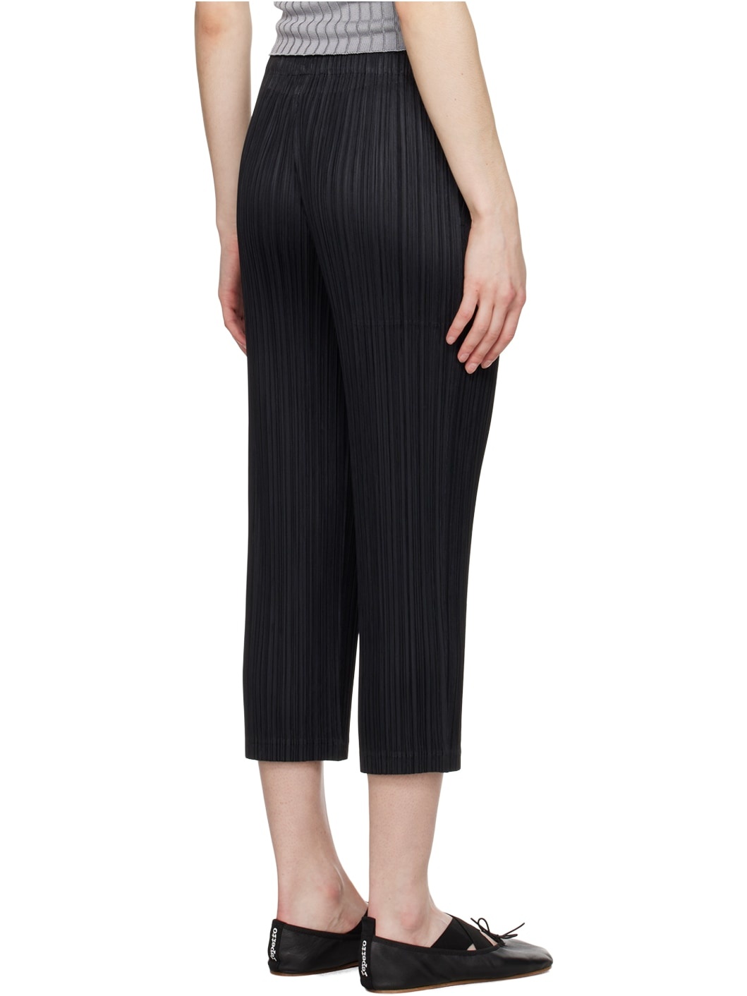 Black Thicker Bottom 2 Trousers - 3
