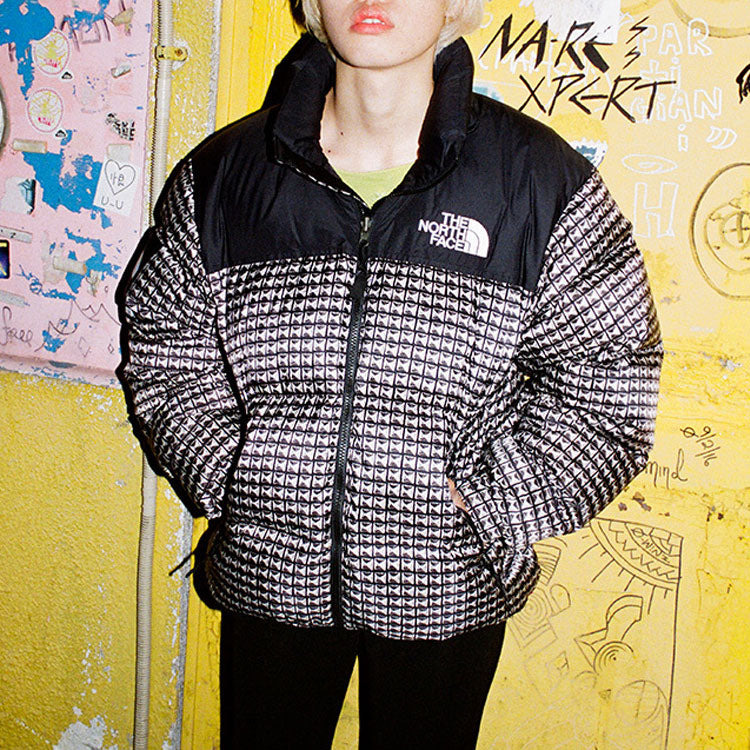 Supreme x The North Face Studded Nuptse Jacket 'Black White' SUP-SS21-565 - 4