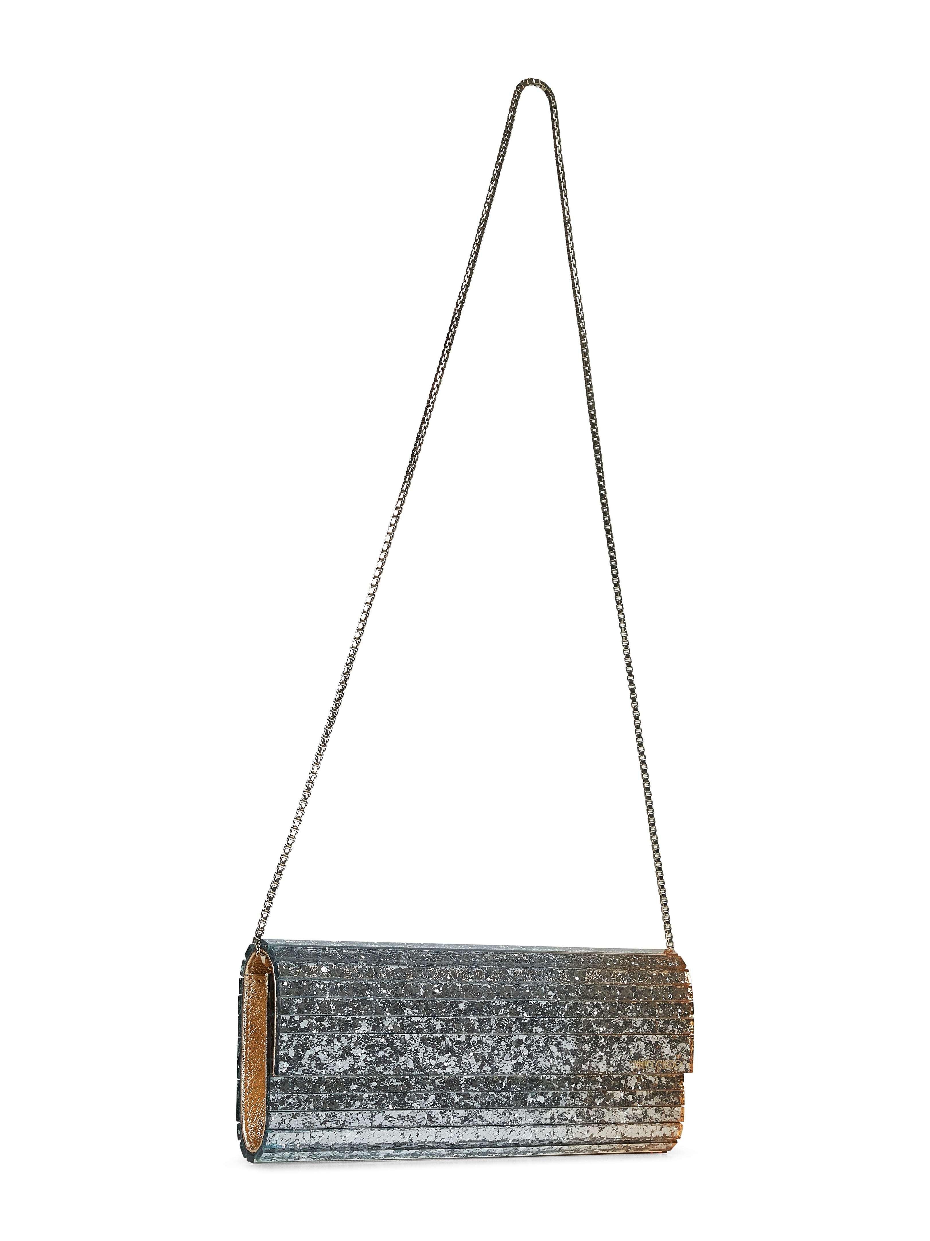 Light Green and gold Sweetie clutch - 2
