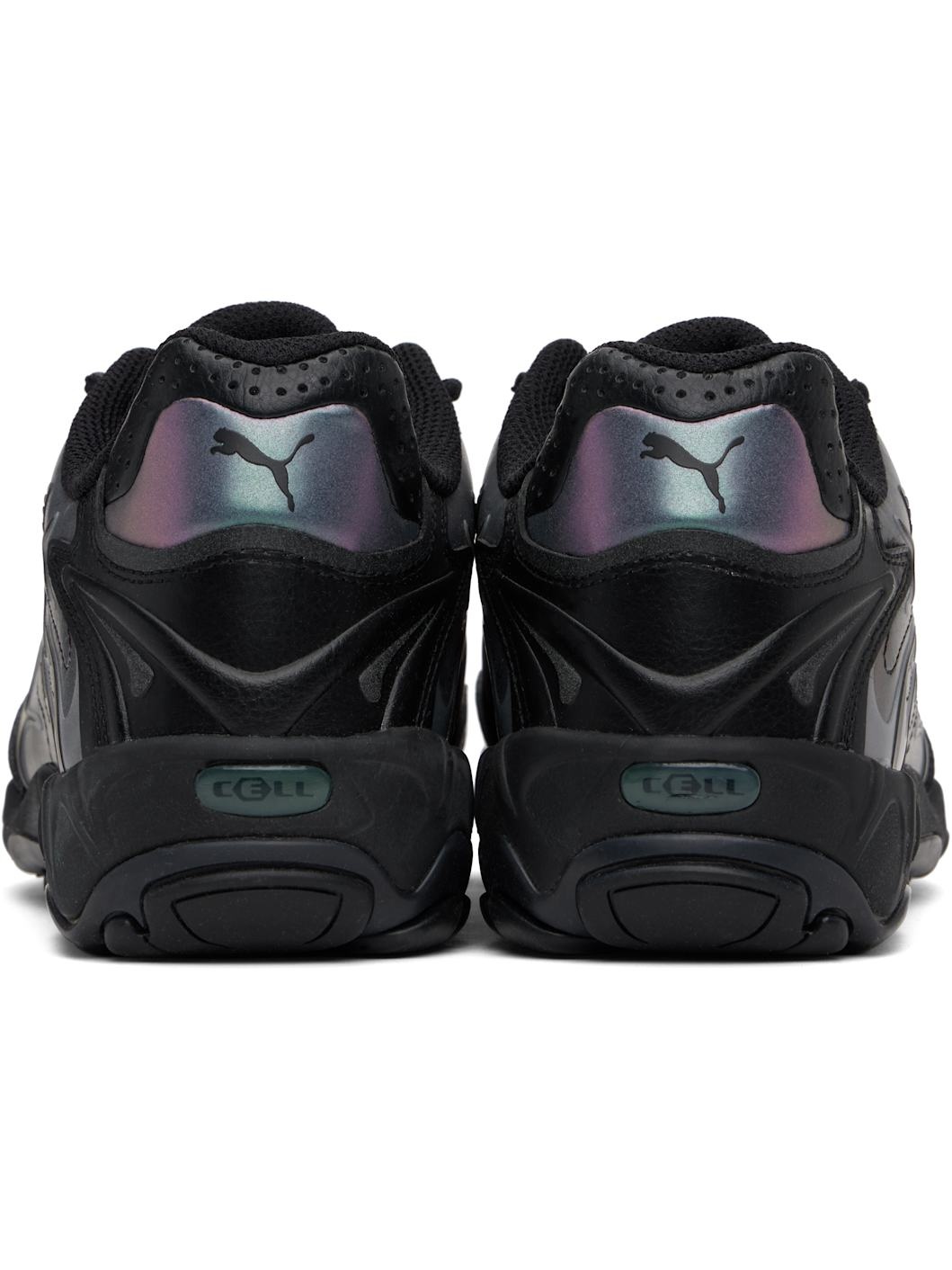 Black Inhale Color Shifting Sneakers - 2