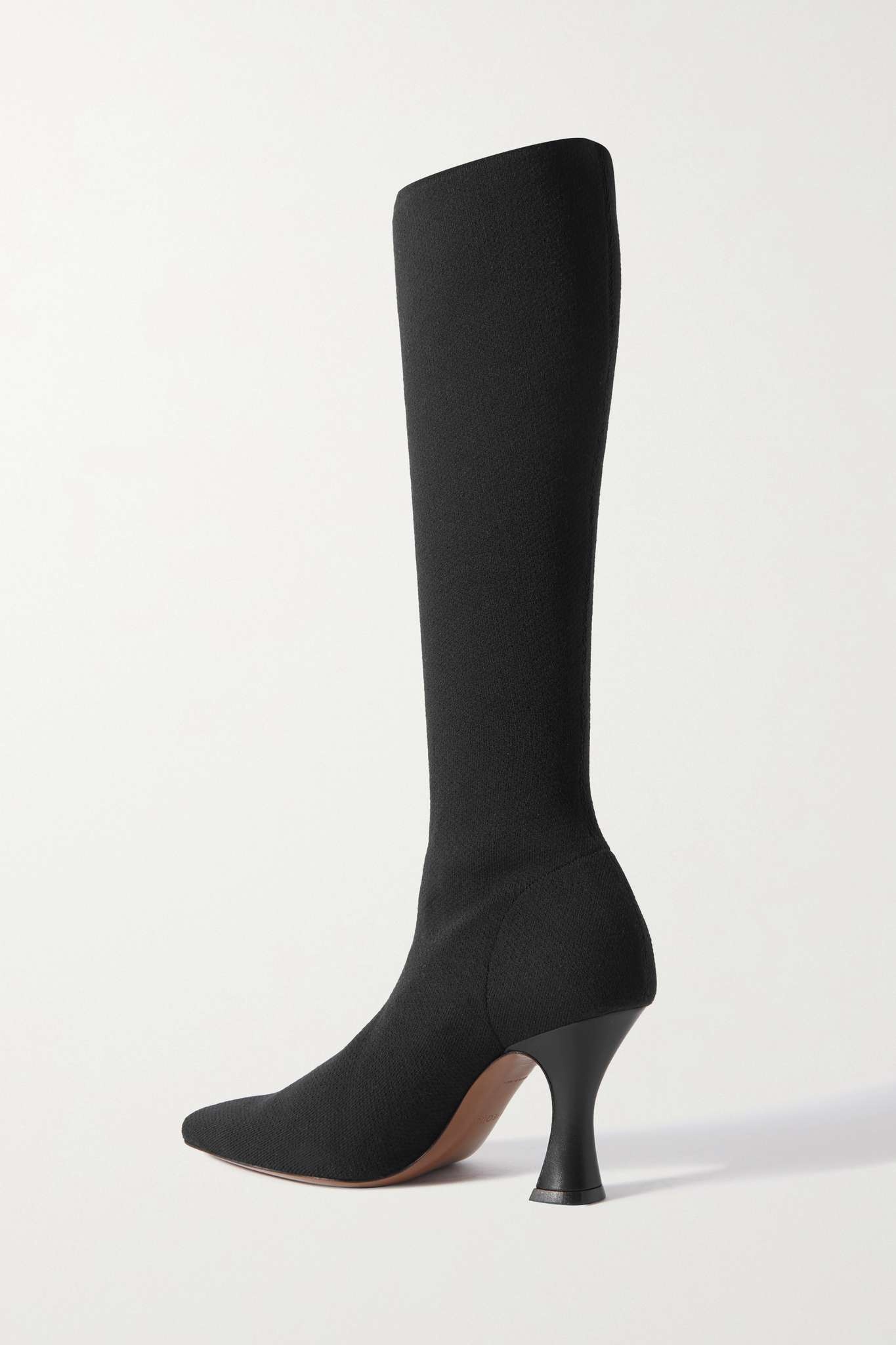 Ran stretch-knit knee boots - 3