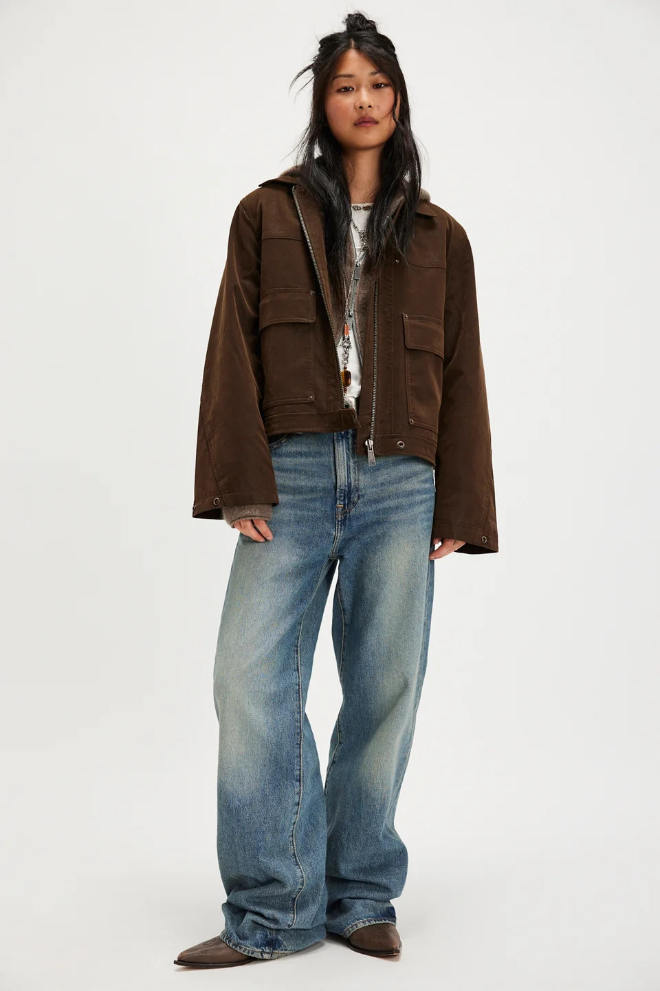 We The Free Blair Vegan Suede Jacket - 1