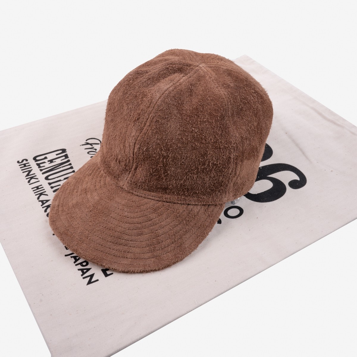 PN-0072 Papa Nui - A-26 Shinki Horsehide Roughout - Brown - 2