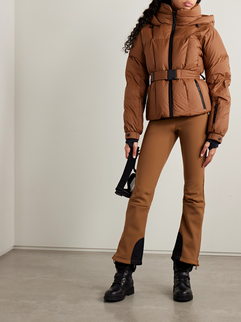 CORDOVA The Monterosa Hooded Belted Quilted Recycled Down Ski Jacket outlook