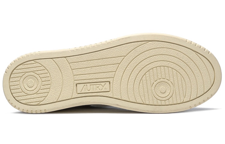 (WMNS) Autry Medalist Leather Low 'White Green' AULW-LL20 - 4