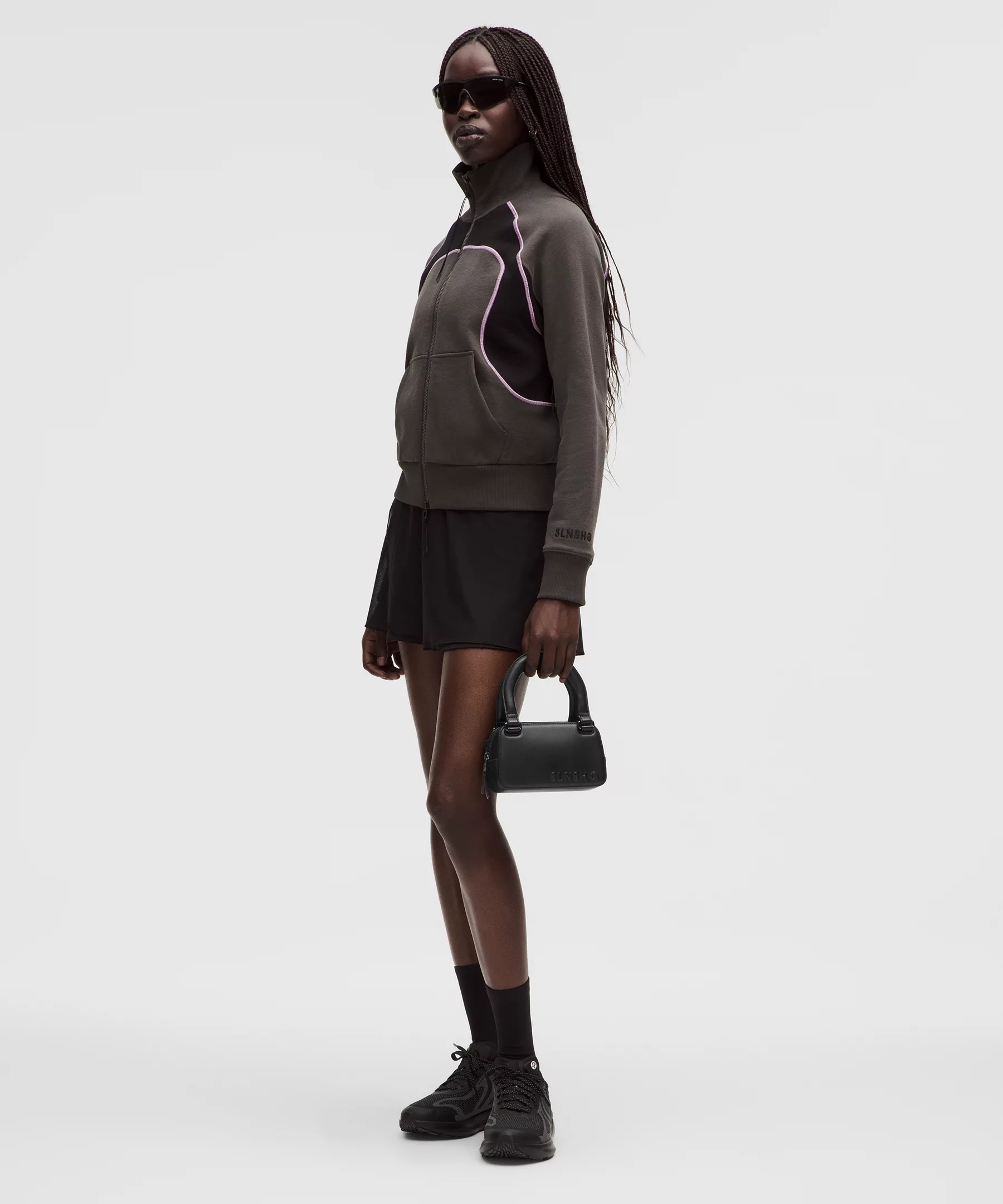 Leather Alternative Top-Handle Mini Belt Bag *SLNSH Collection - 3