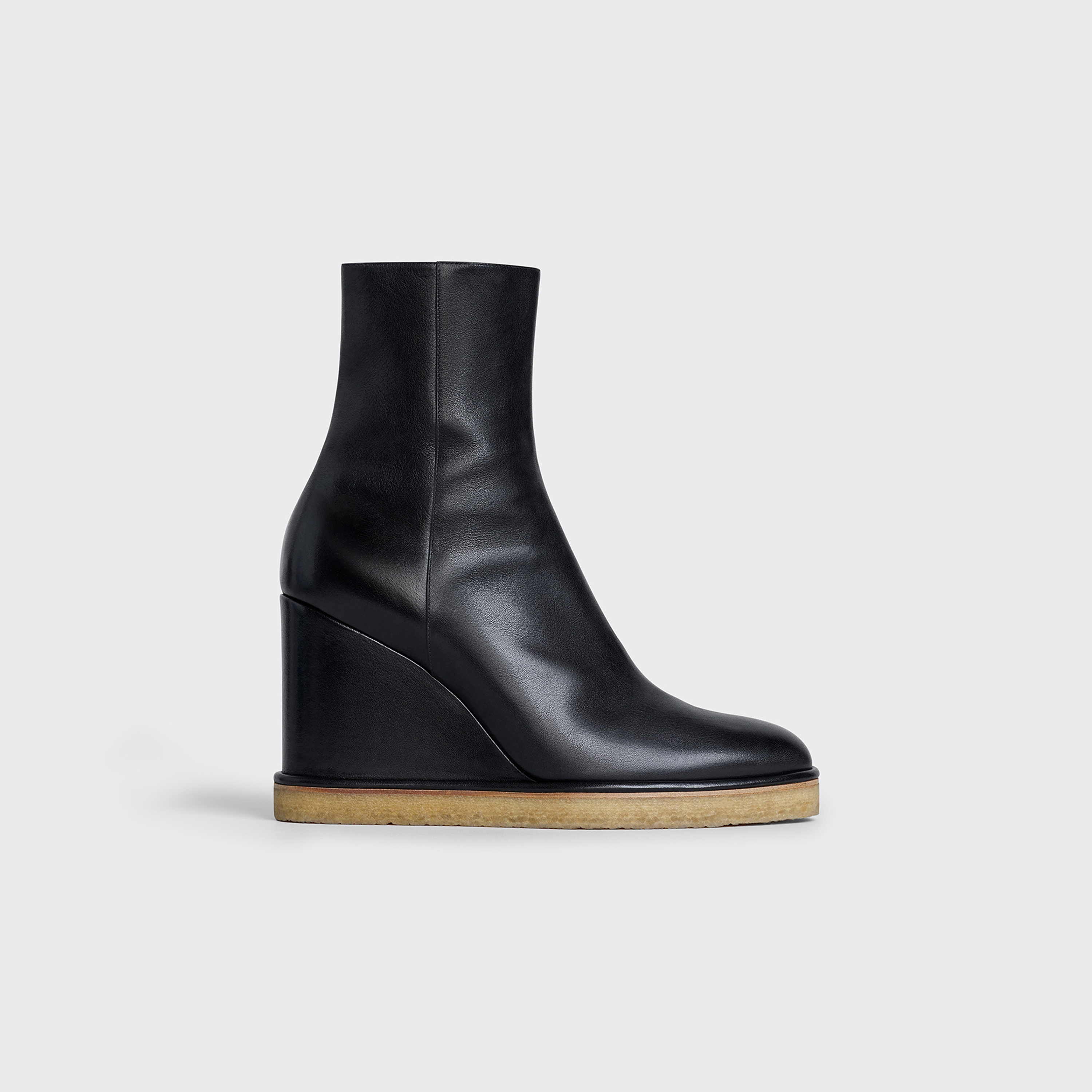 MANON WEDGE ANKLE BOOT  IN  CALFSKIN - 1