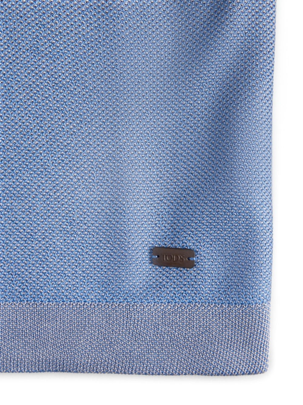 silk polo shirt - 7