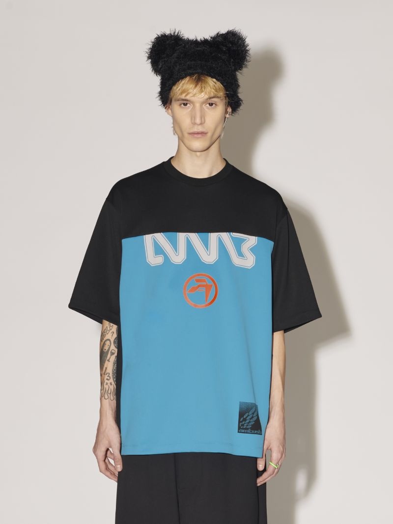 PANELLED GRAPHIC SS T-SHIRT - 4