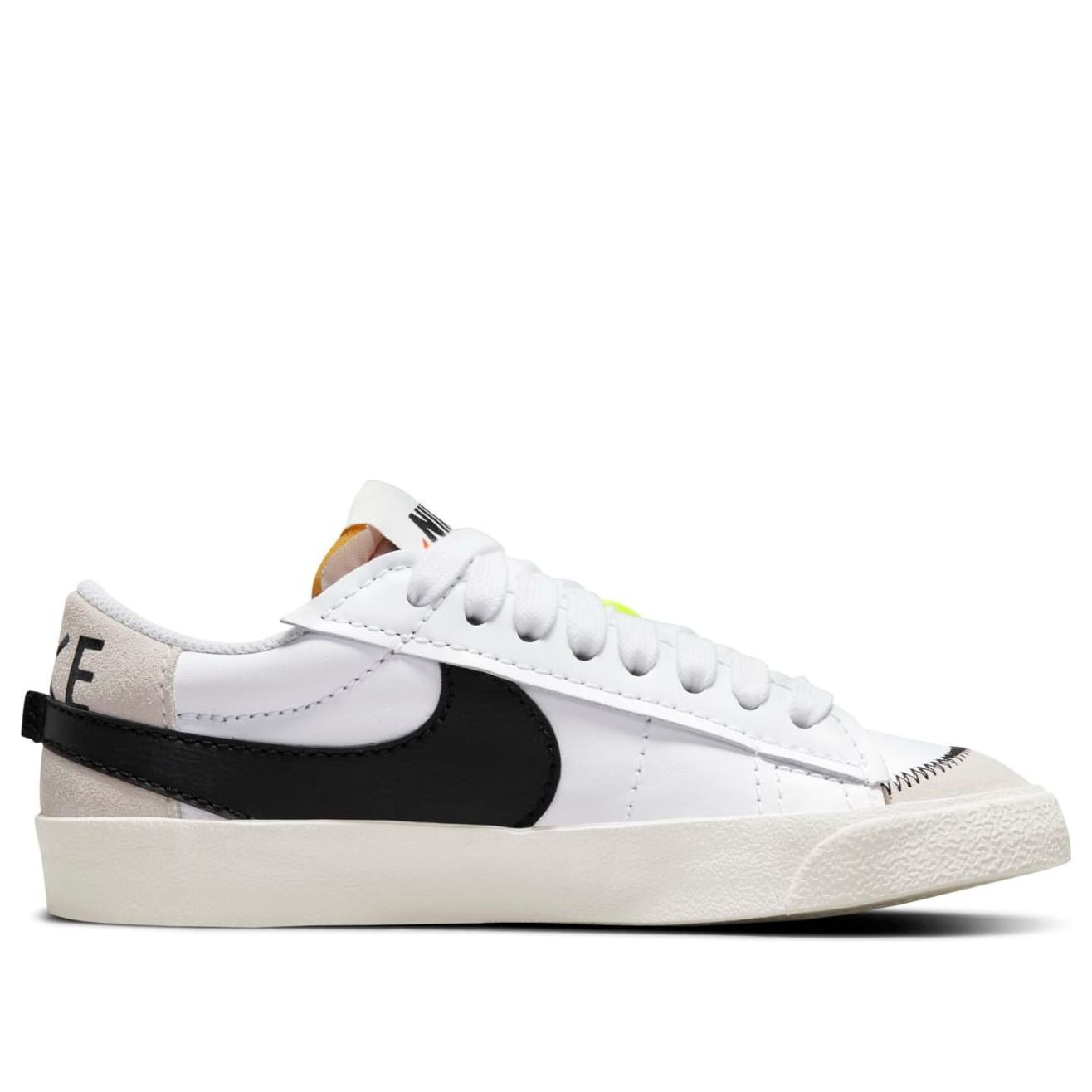 (WMNS) Nike Blazer Low Jumbo 'White Black' DQ1470-101 - 2