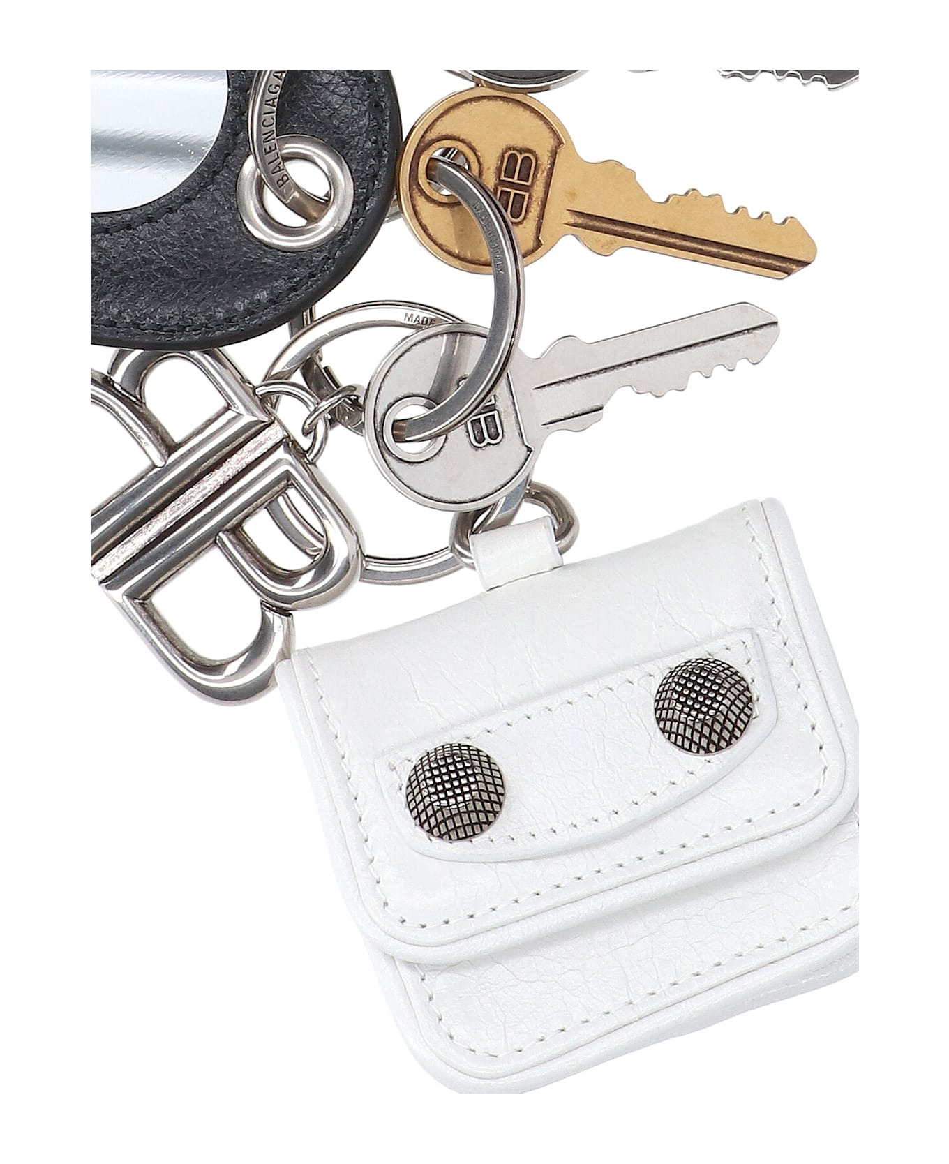 Logo Charm Keyring - 3