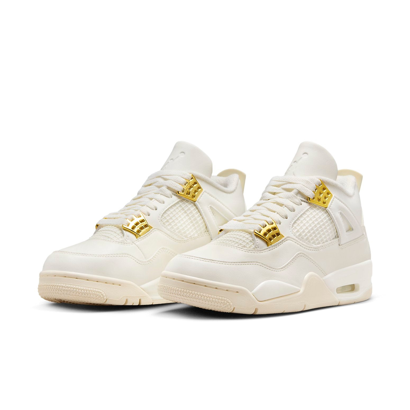 (WMNS) Air Jordan 4 Retro 'Metallic Gold' AQ9129-170 - 2