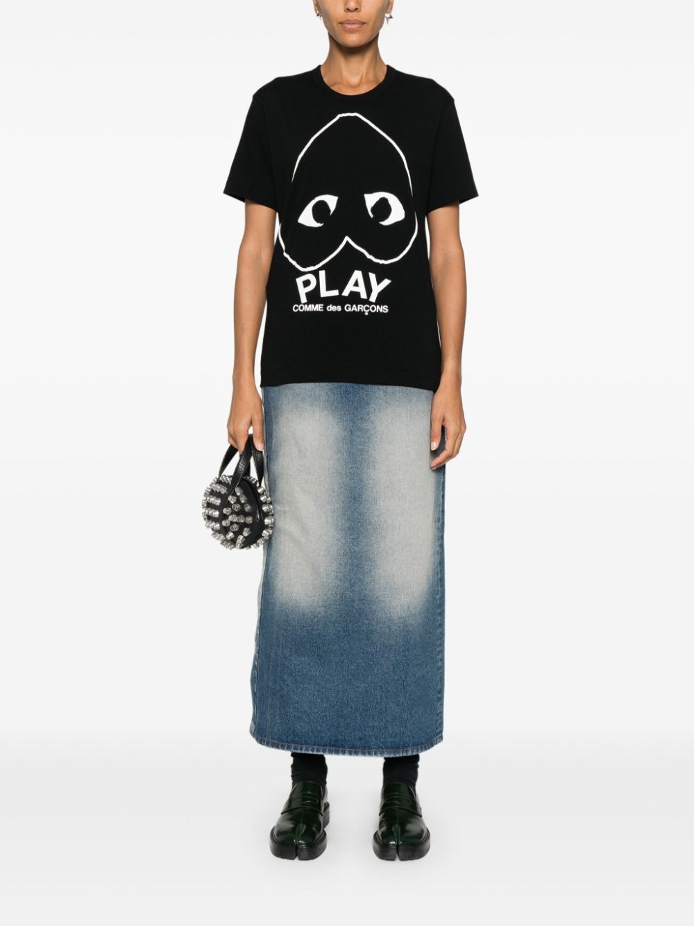 logo-print T-shirt - 3