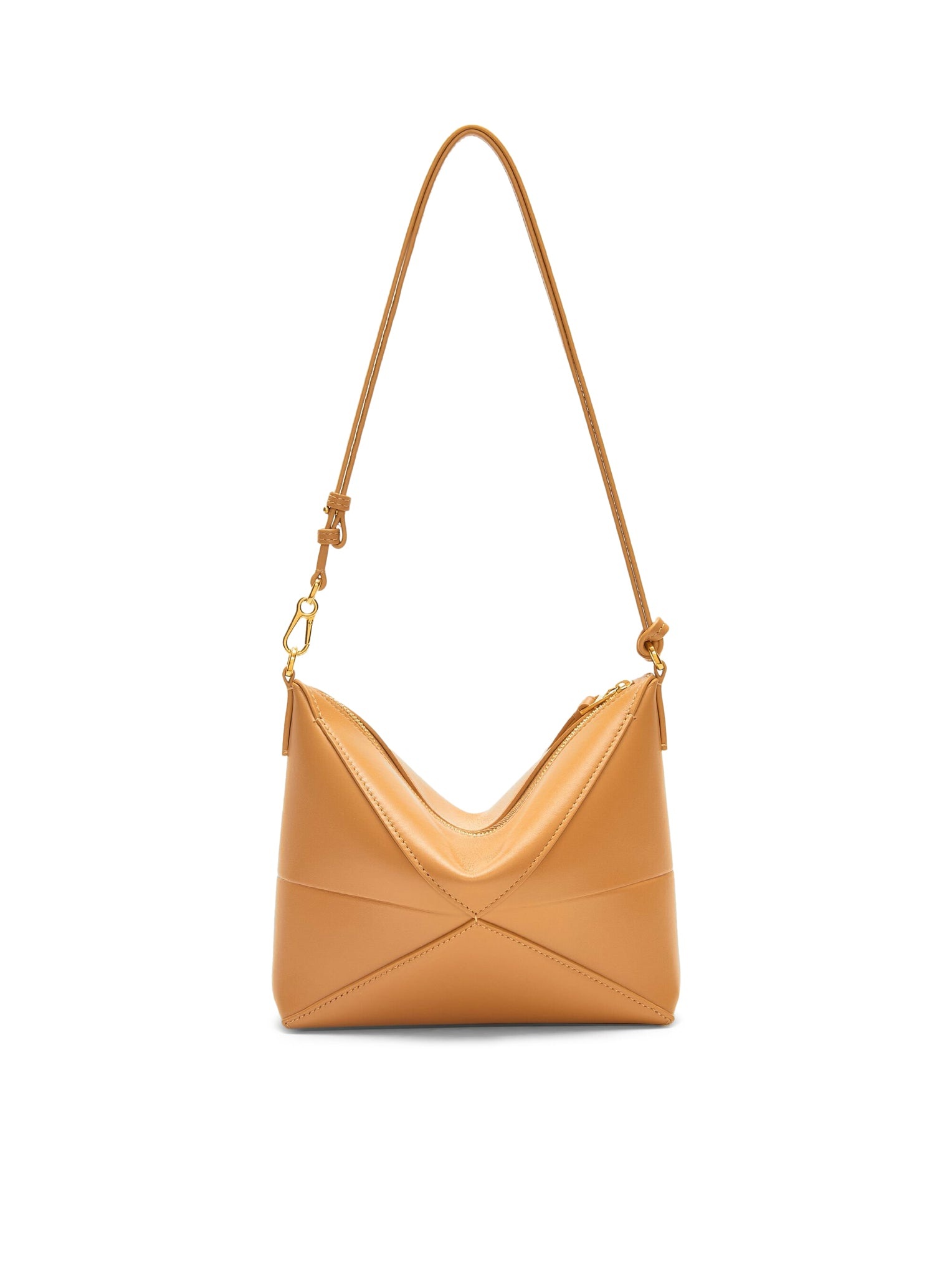 PUZZLE FOLD CLUTCH BAG IN SHINY CALFSKIN - 6