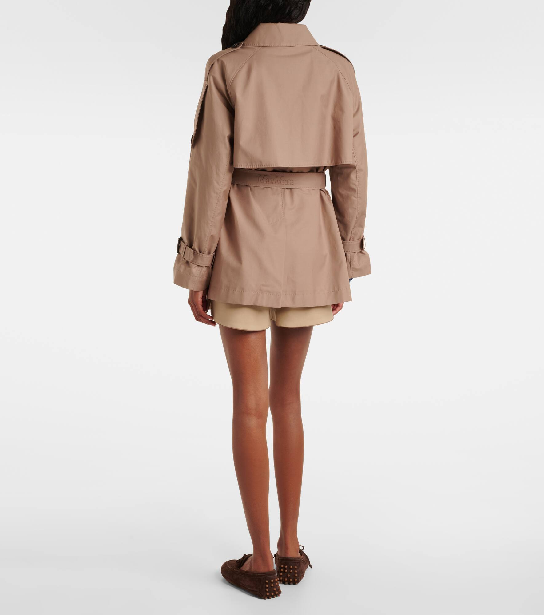 Caroline cotton-blend trench coat - 3