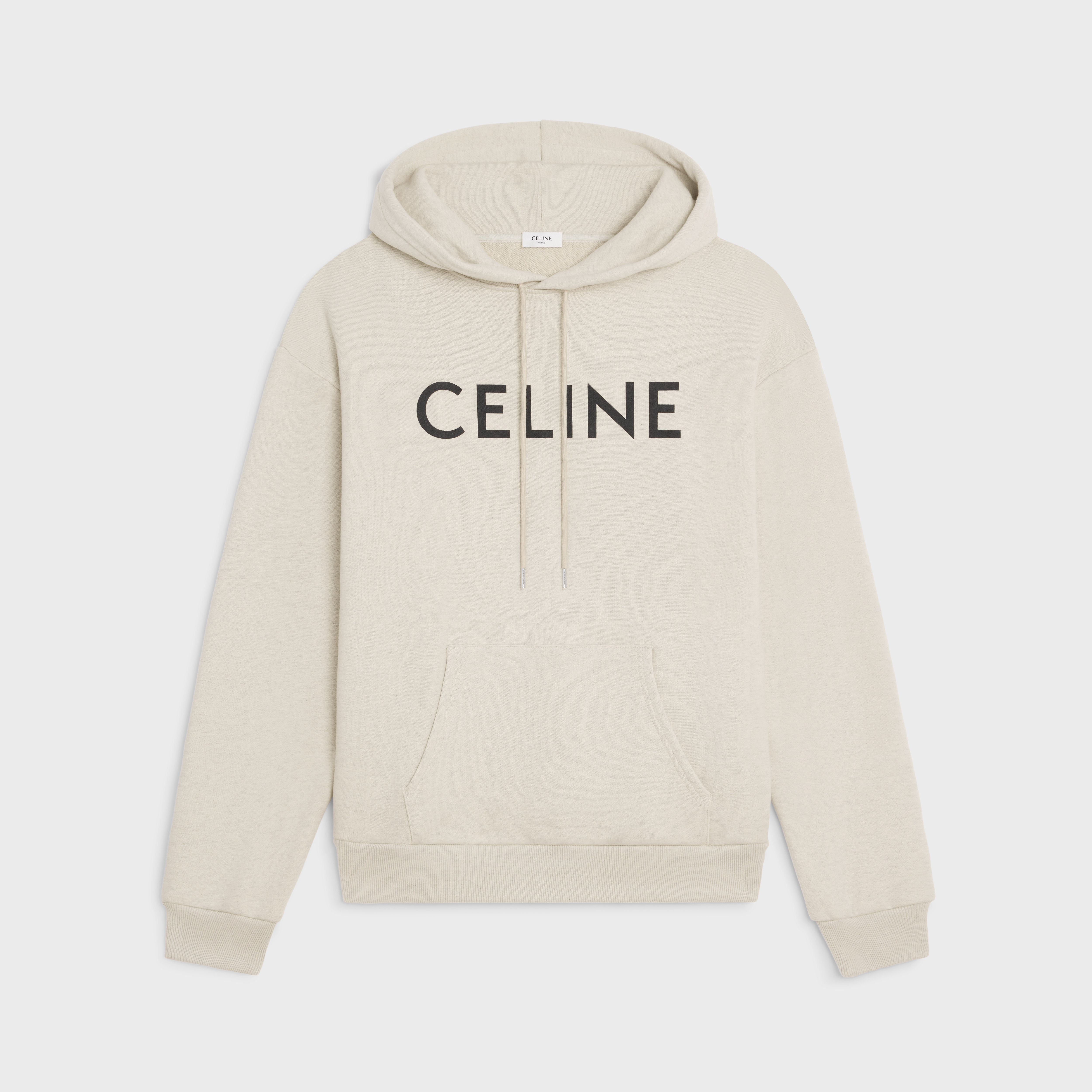 celine loose hoodie in COTTON FLEECE - 1