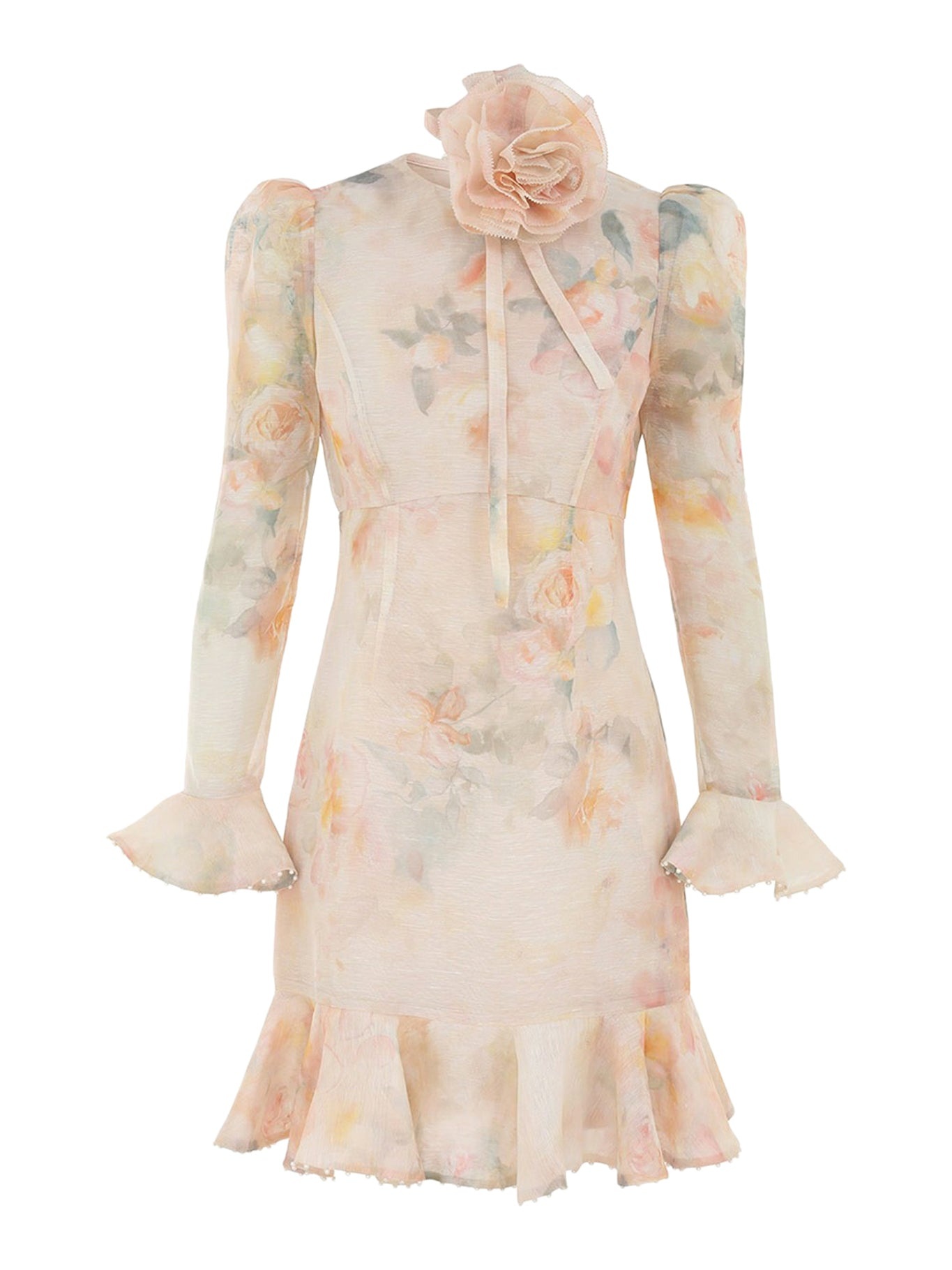 CRUSH FLOWER MINI DRESS - 2