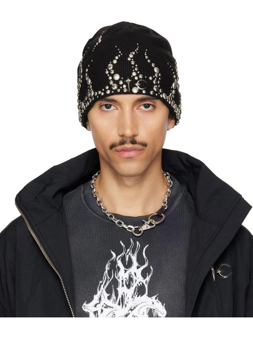 Black TC Hothead Beanie - 1