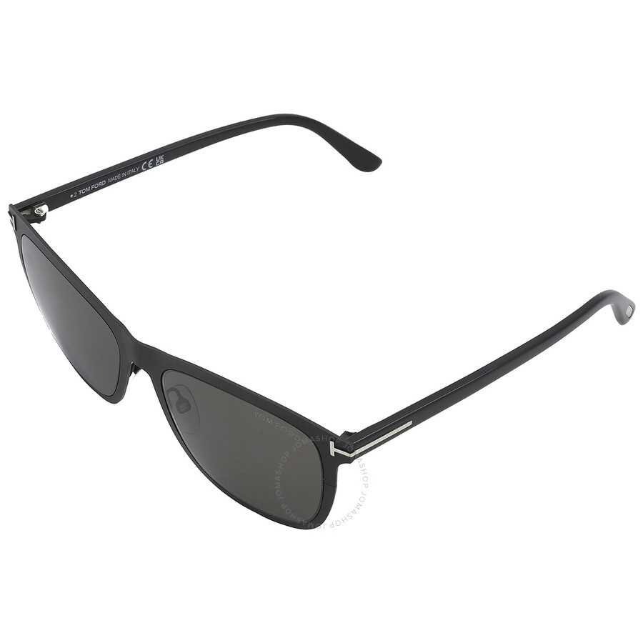 Tom Ford Alasdhair Smoke Square Men's Sunglasses FT0526 02A 55 - 4