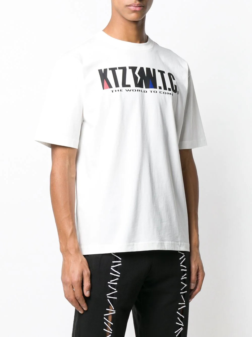 mountain letter T-shirt - 4