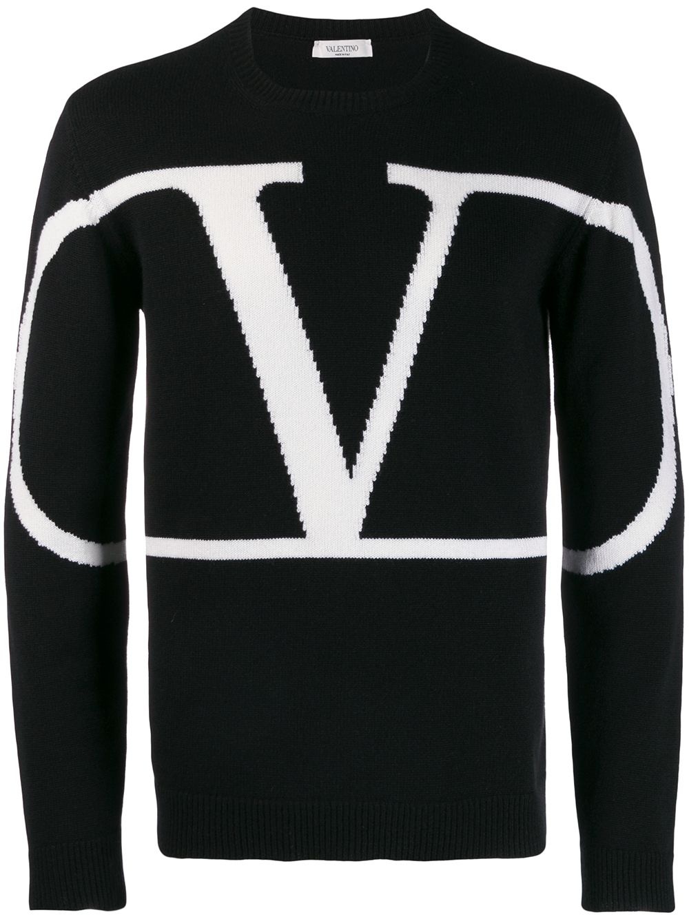 cashmere VLOGO jumper - 1