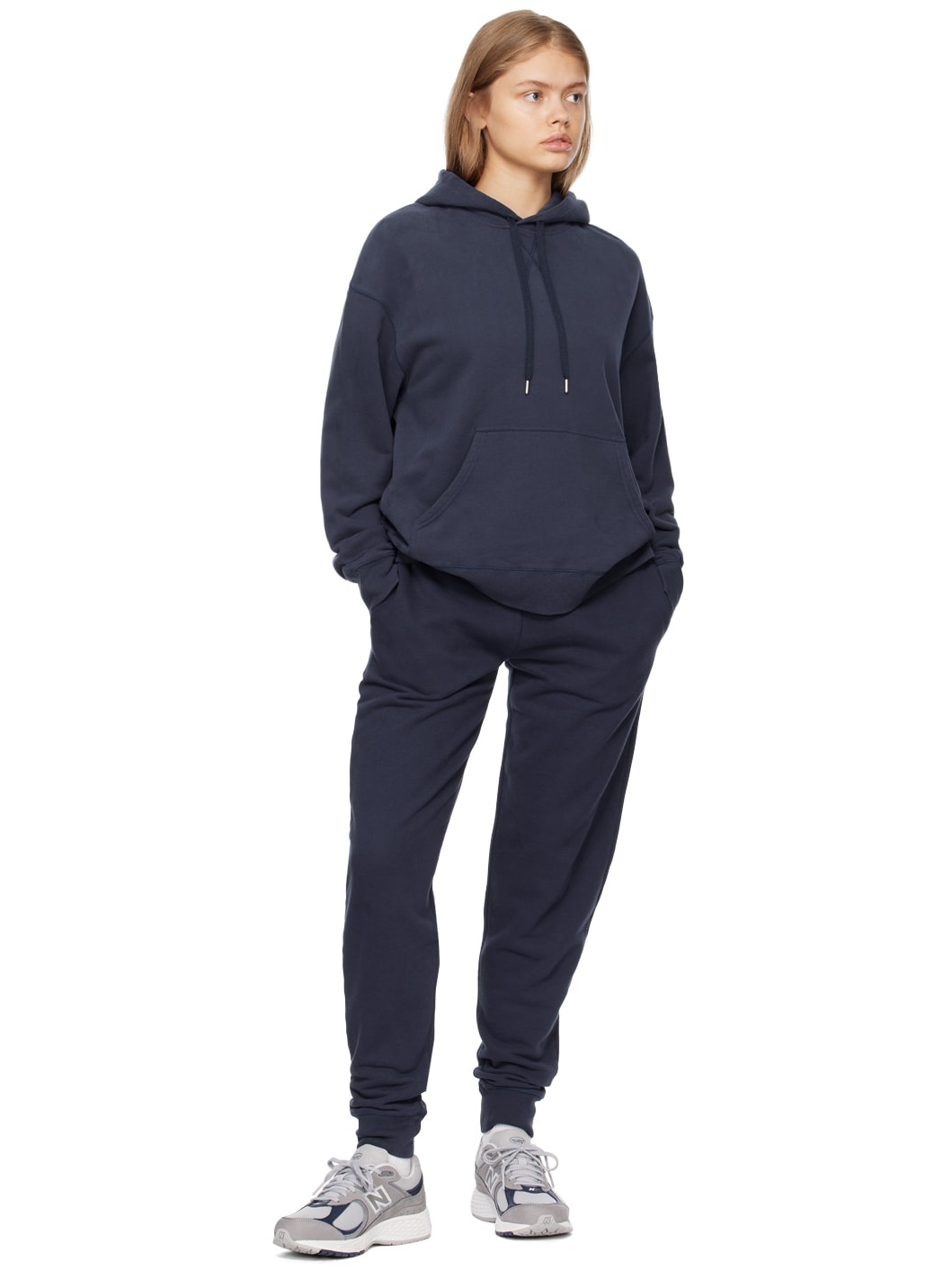 Navy Relaxed-Fit Lounge Pants - 4