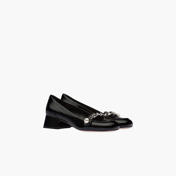 Patent leather loafers - 3