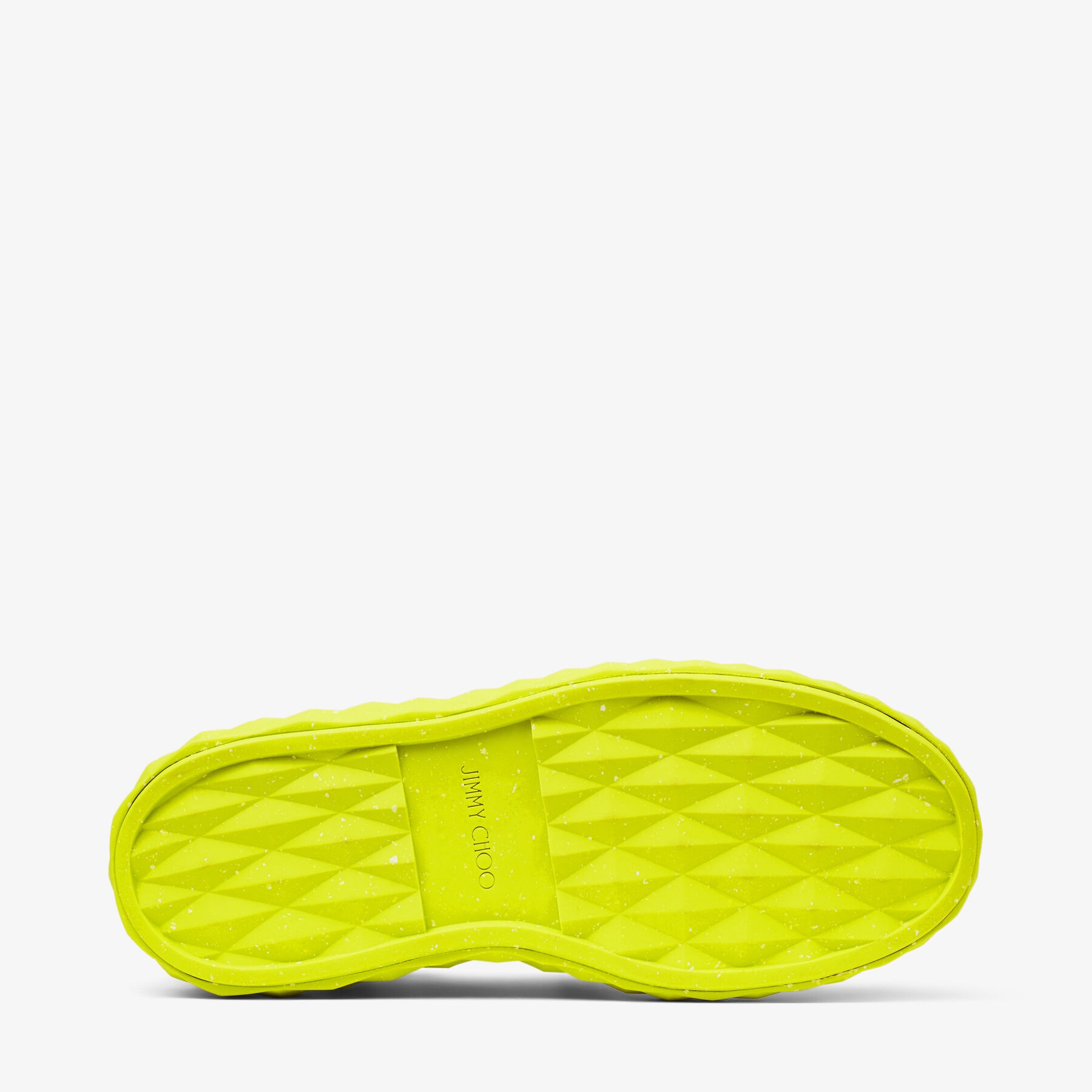 Diamond Light Maxi/f
Apple Green Knit Low-Top Trainers with Platform Sole - 5