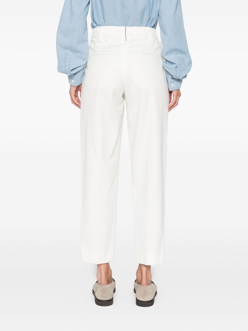 Cotton chino trousers - 4