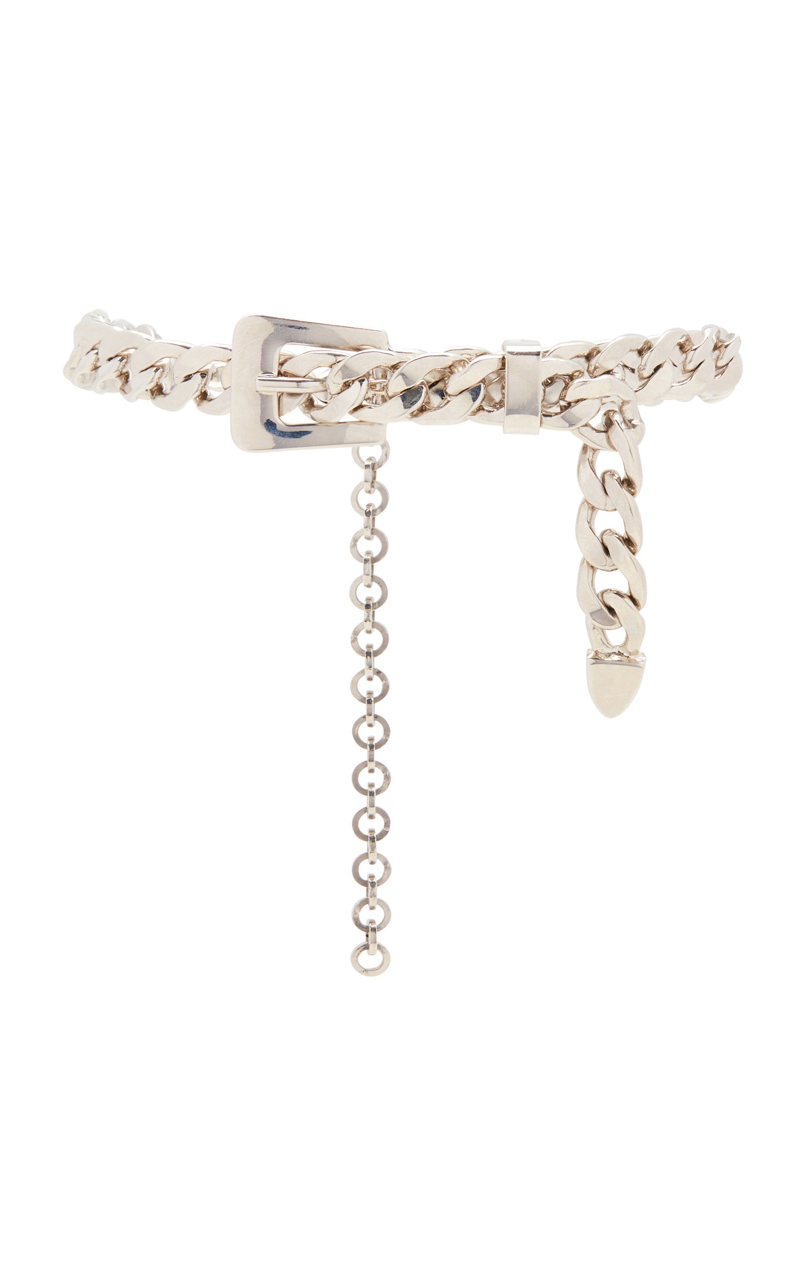 Buckle-Chain Choker silver - 1