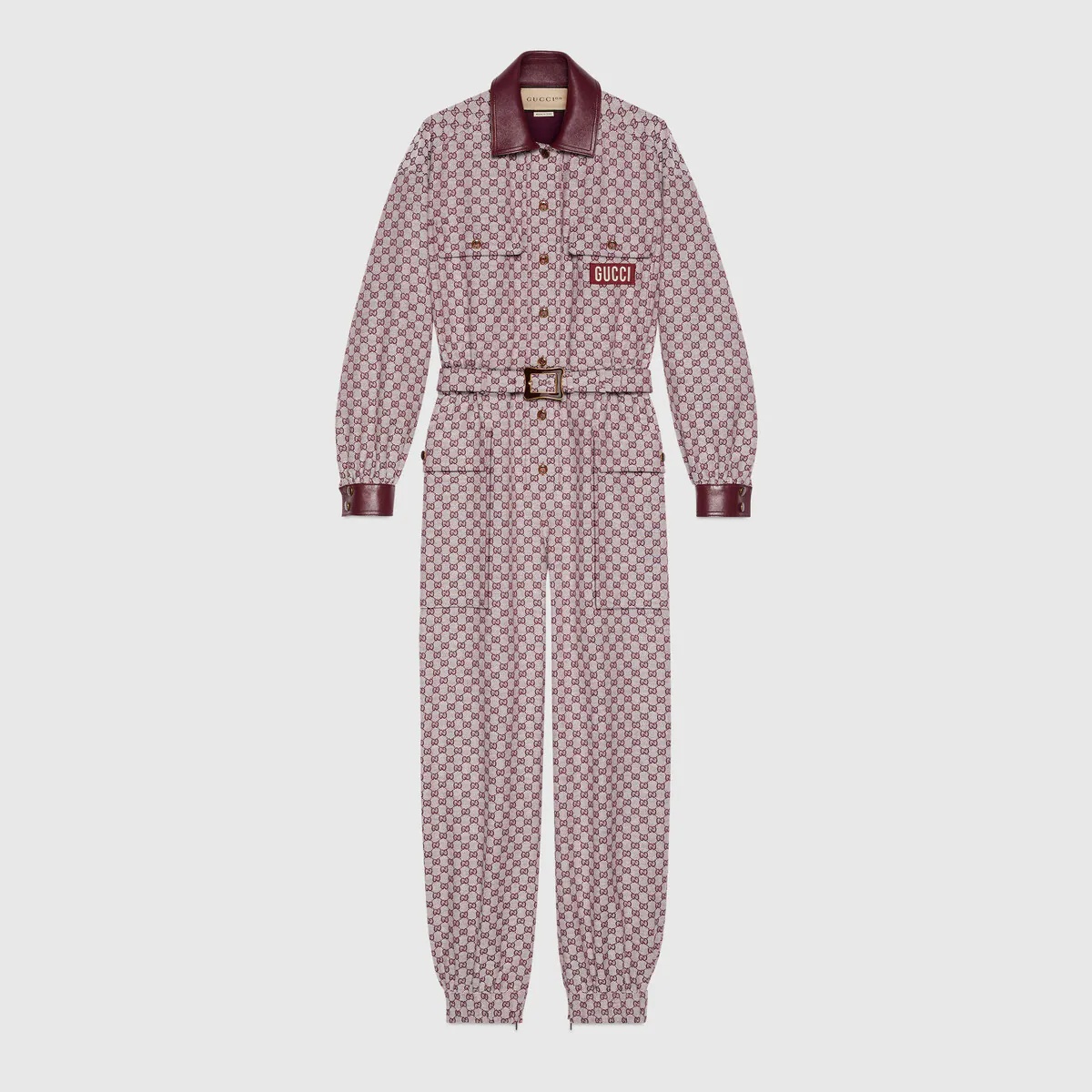 Gucci 100 GG canvas jumpsuit - 1