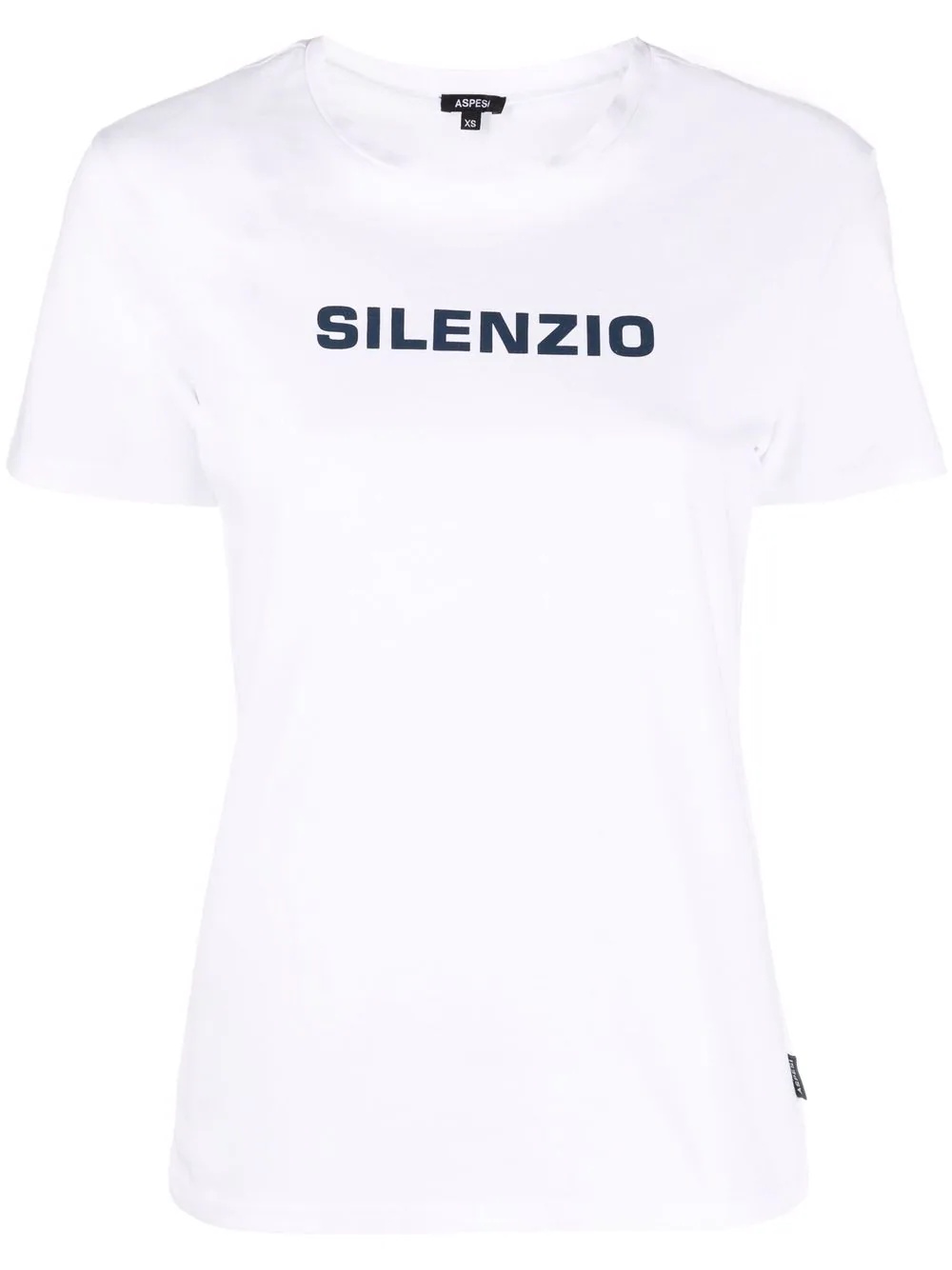 Silenzio print T-shirt - 2