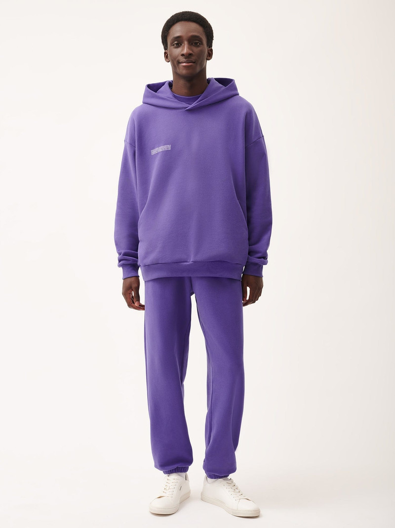 PANGAIA Mens 365 Midweight Track Pants - Ultraviolet outlook