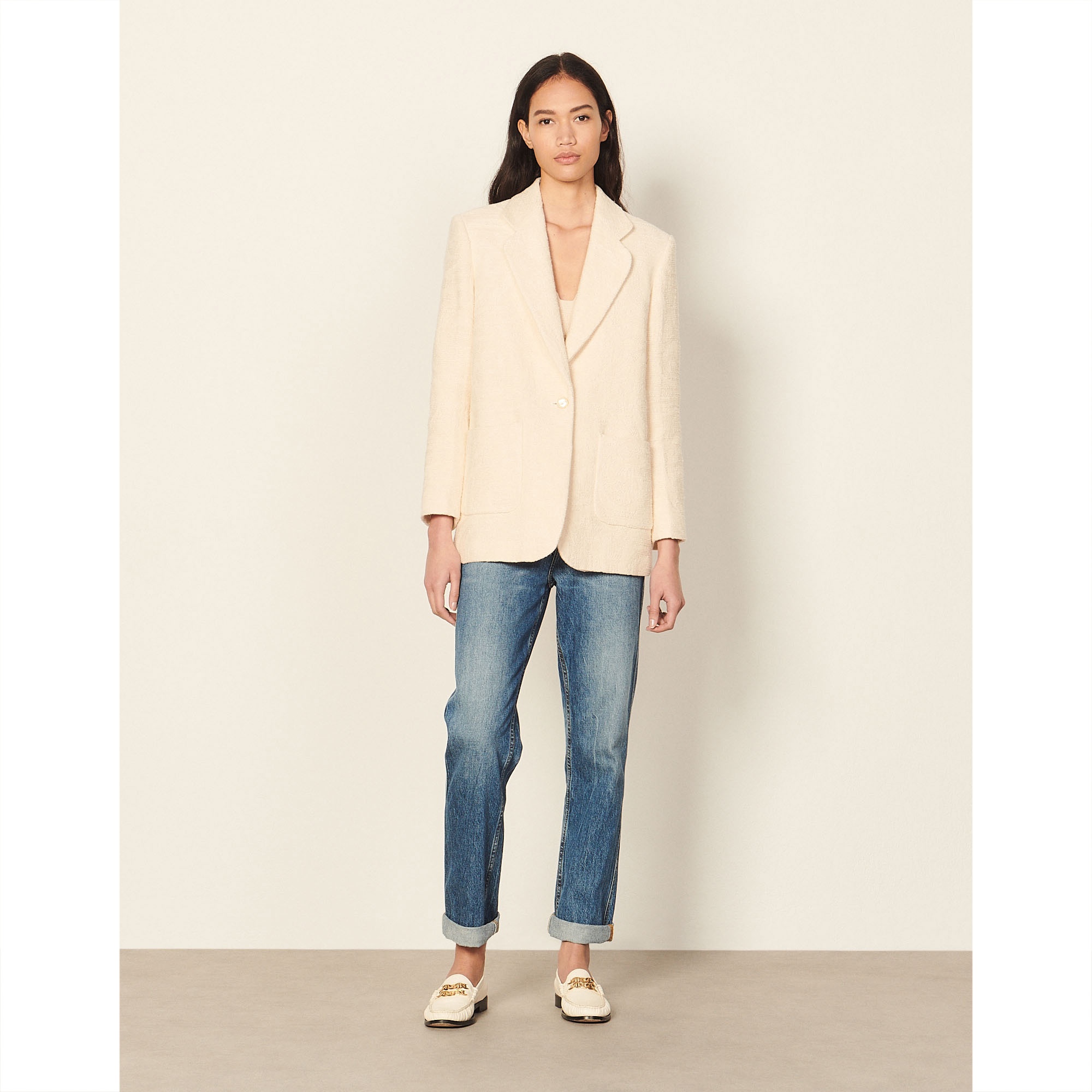 Tweed tailored jacket - 7